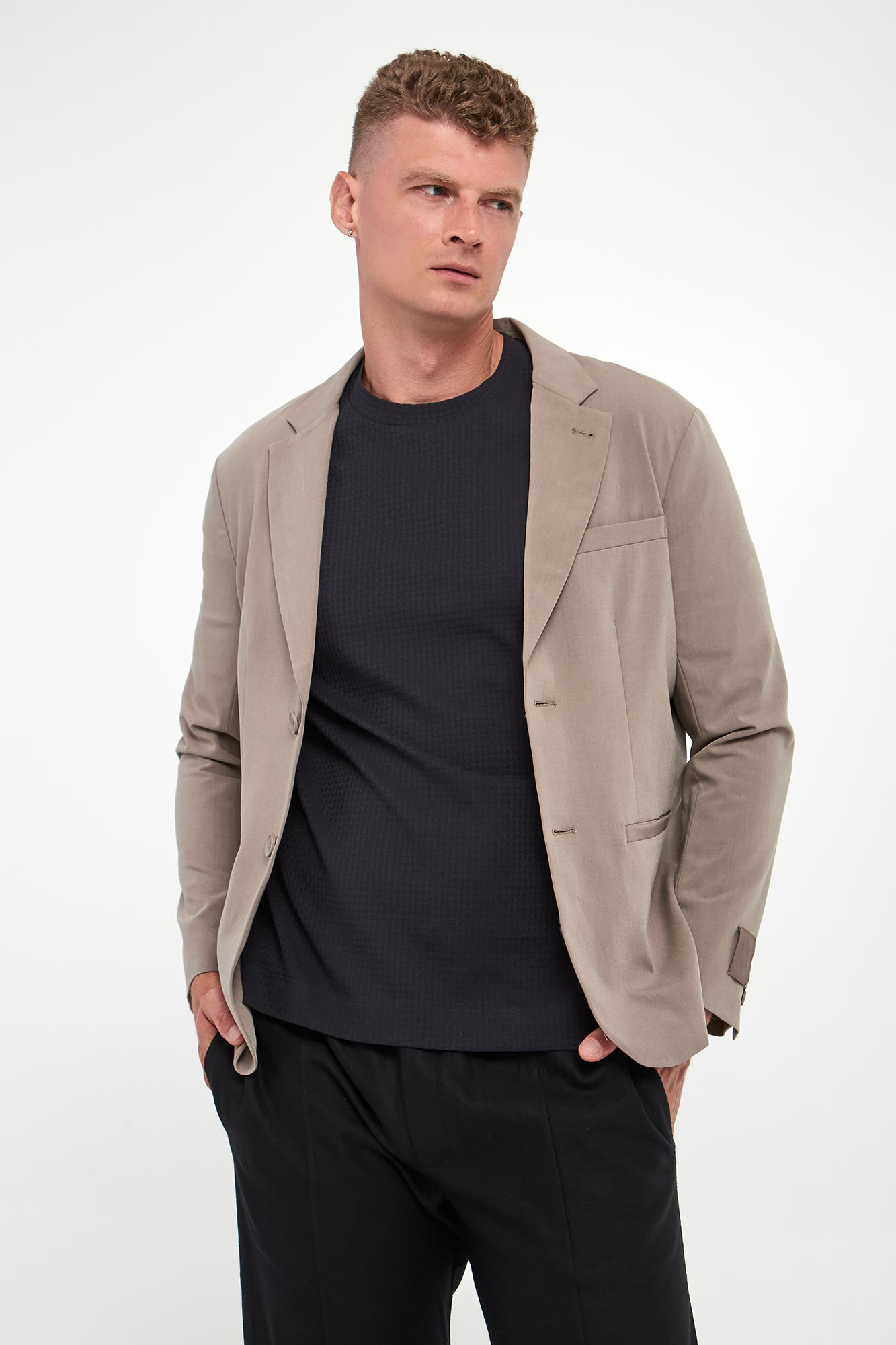 Marynarka męska z wełną ARMANI EXCHANGE