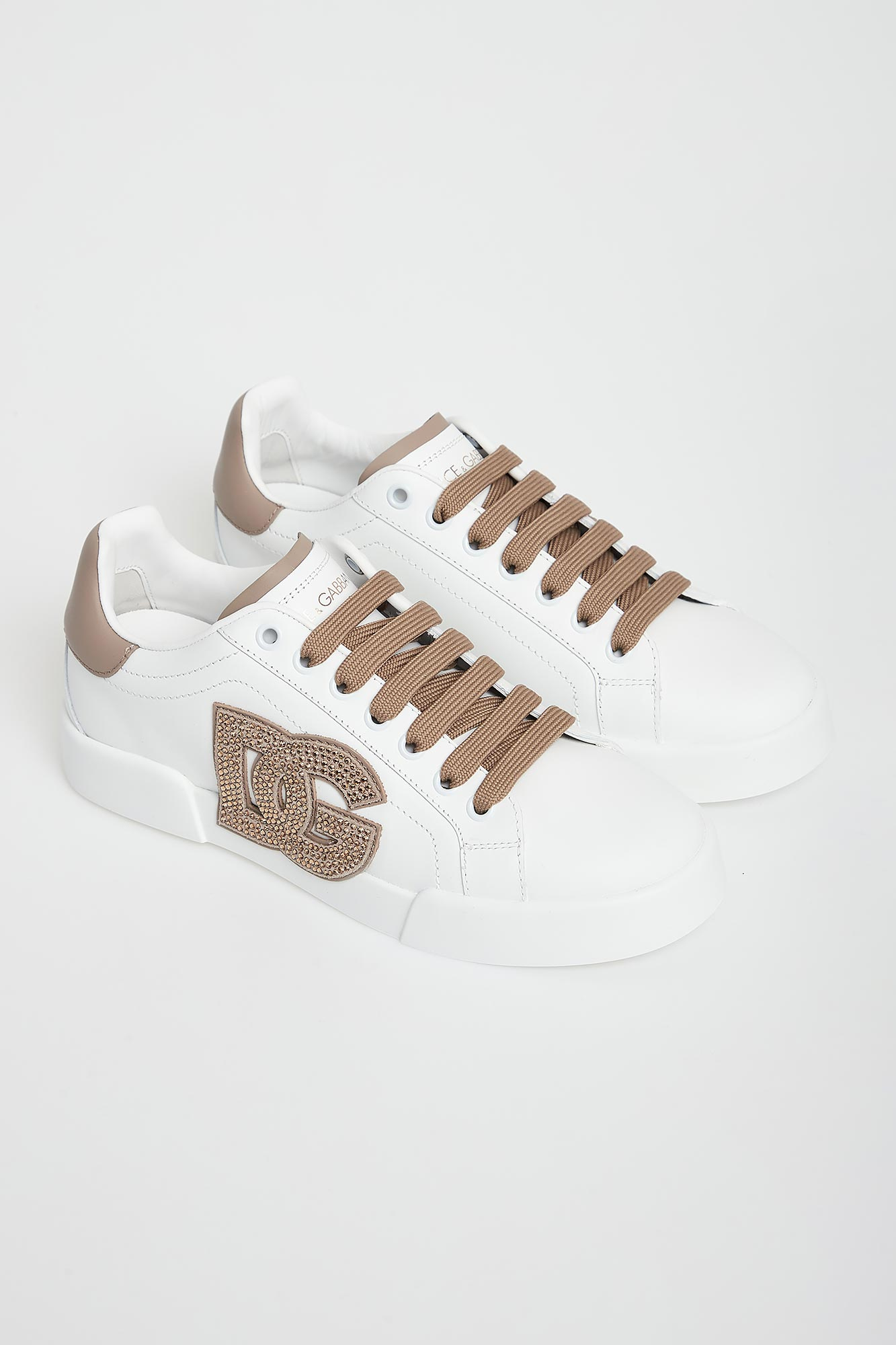 Sneakersy damskie skórzane Portofino DOLCE & GABBANA