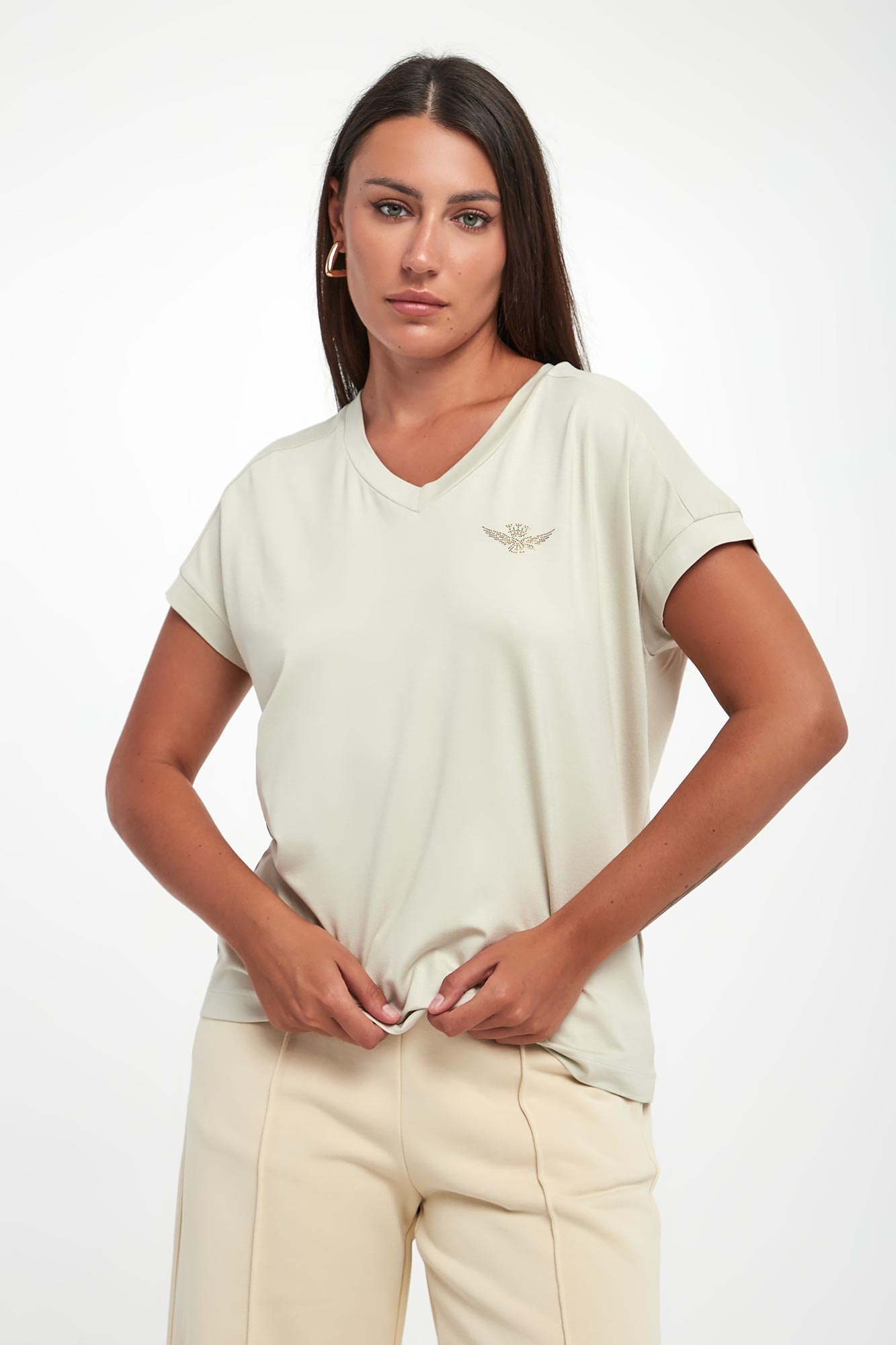 T-shirt damski AERONAUTICA MILITARE