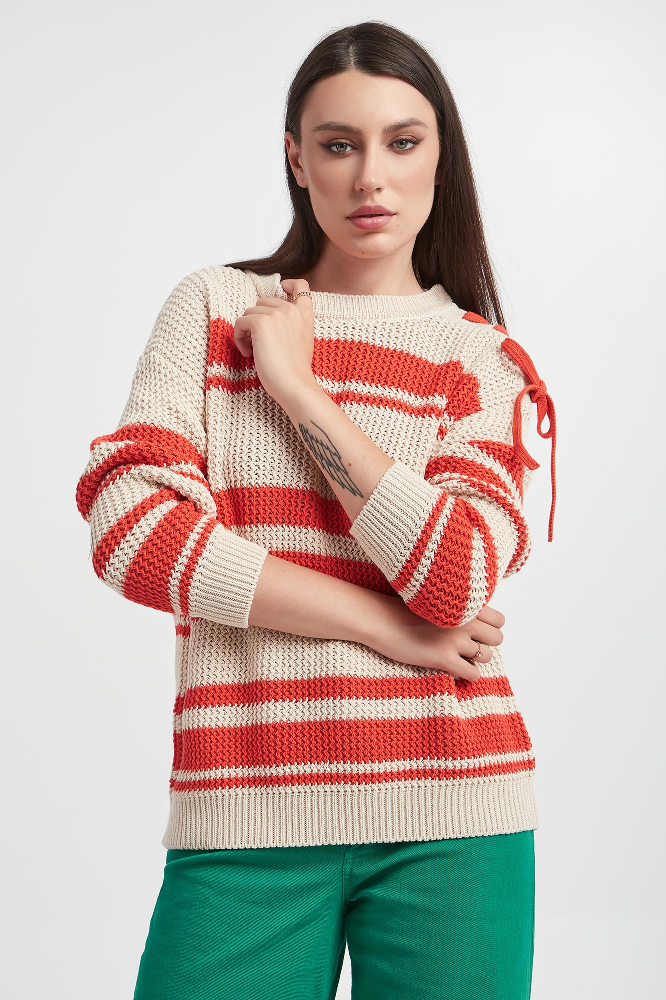 Sweter w paski Vertigo WEEKEND MAX MARA