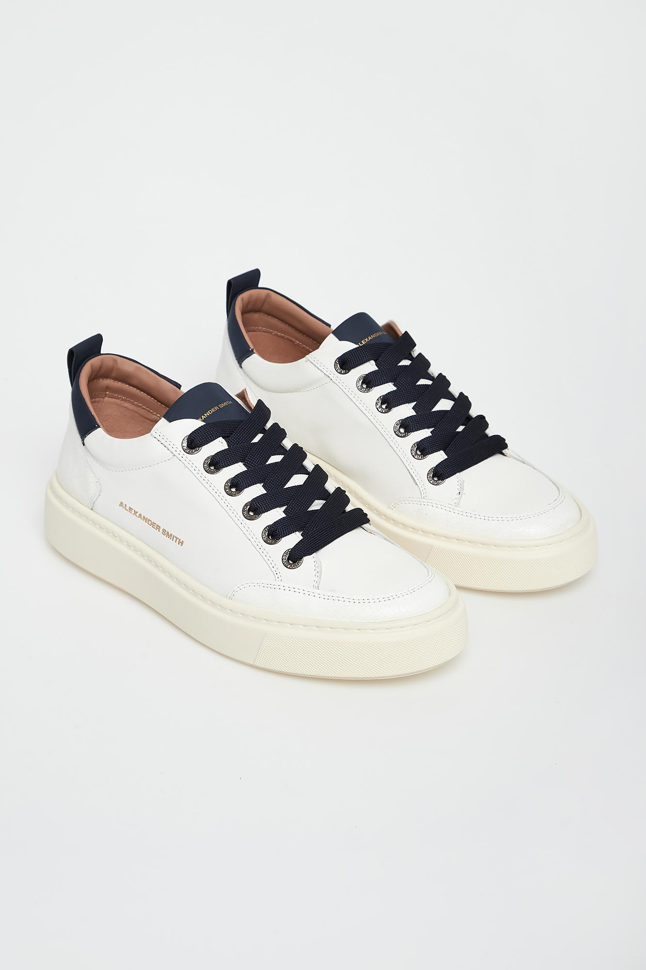 Sneakersy męskie skórzane Bond ALEXANDER SMITH