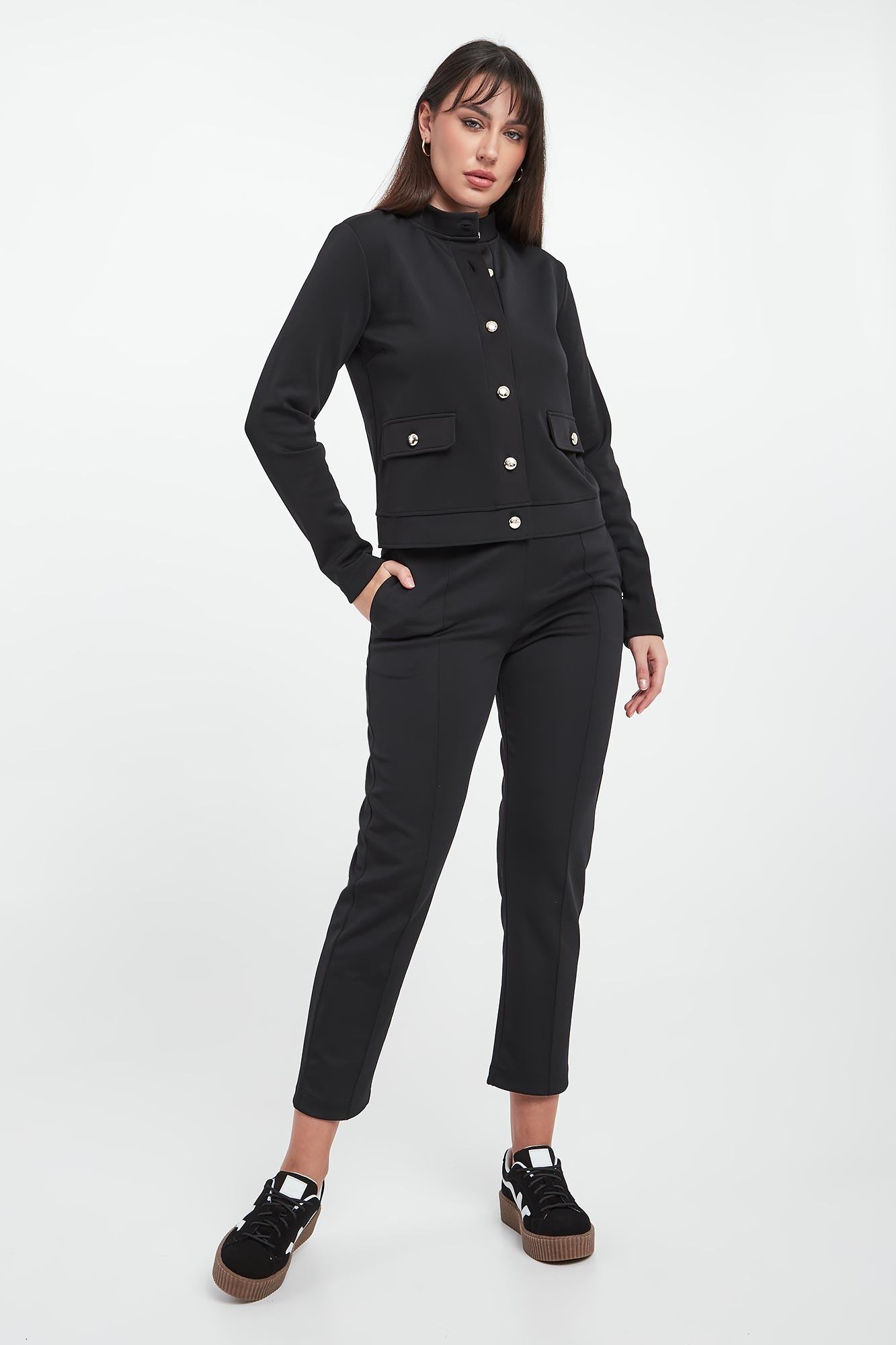 Spodnie damskie z modalu Taru JOOP!