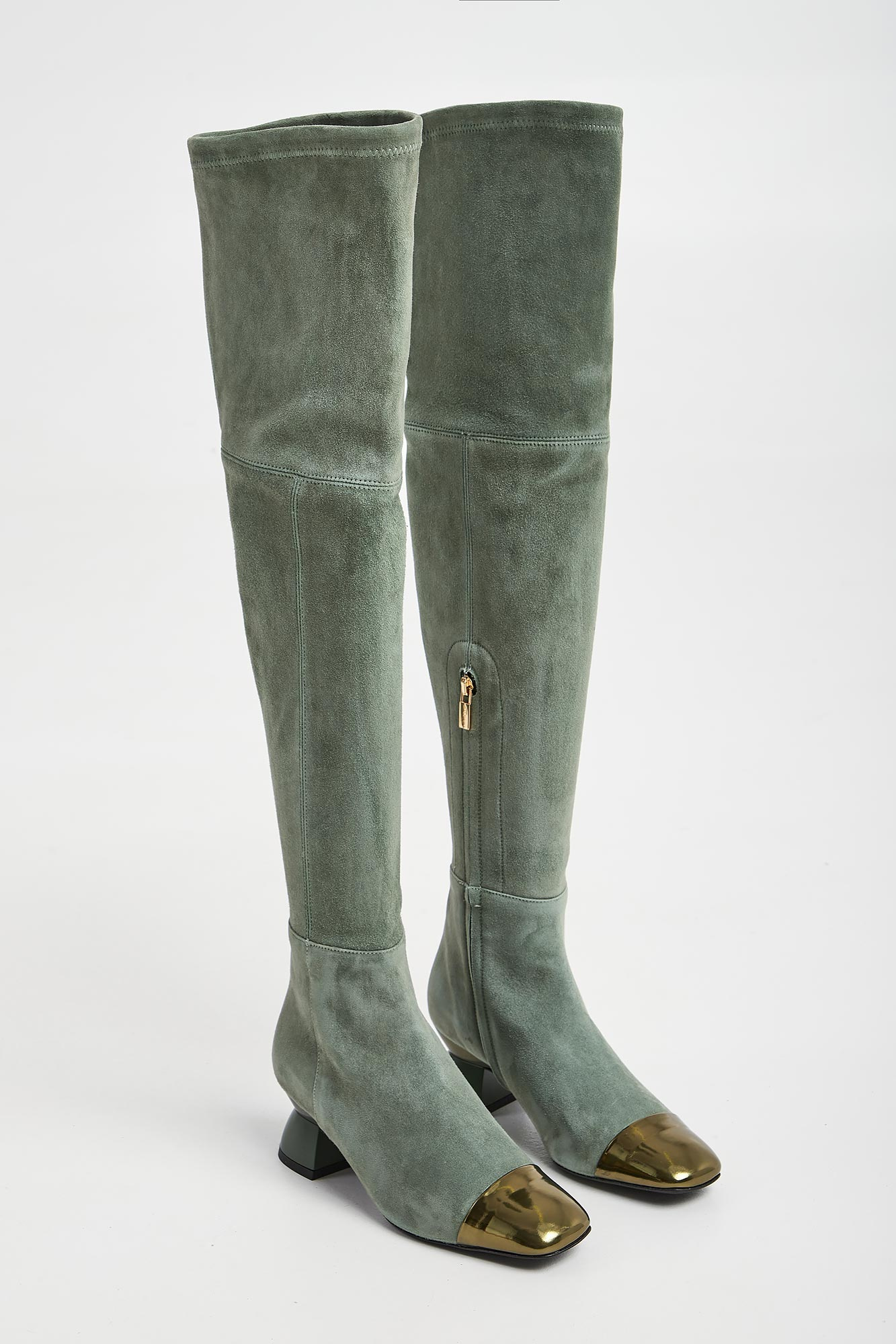 Kozaki maxi skórzane BALDININI