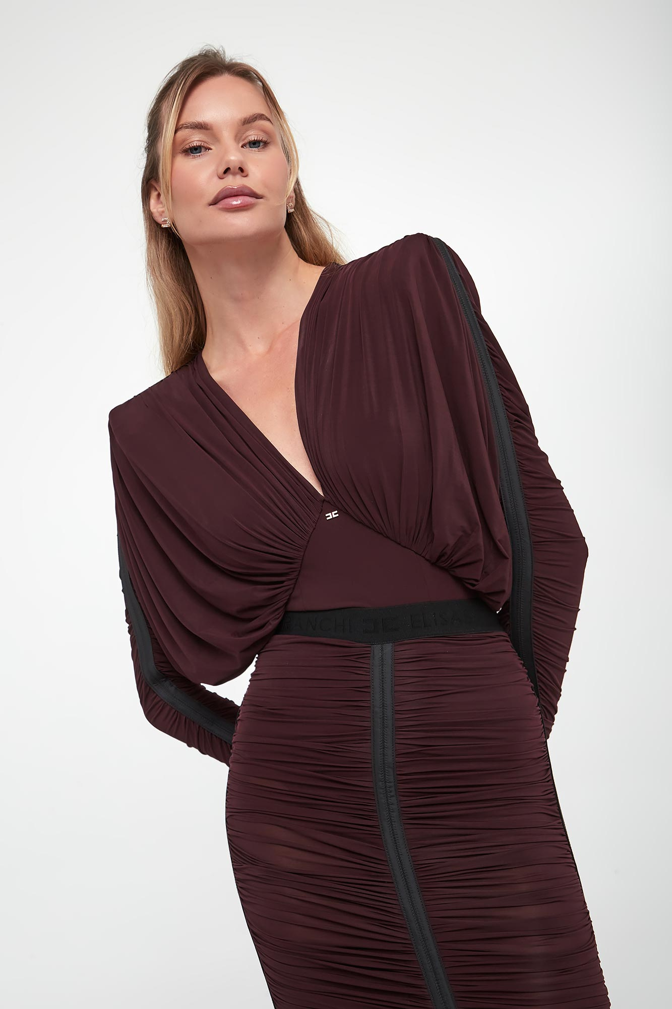 Body damskie marszczone ELISABETTA FRANCHI