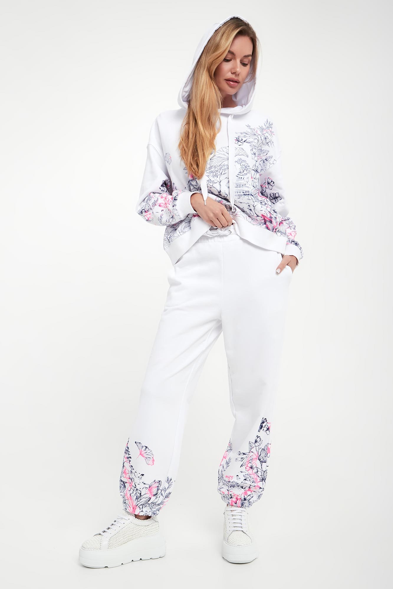 Spodnie damskie joggert TWINSET ACTITUDE