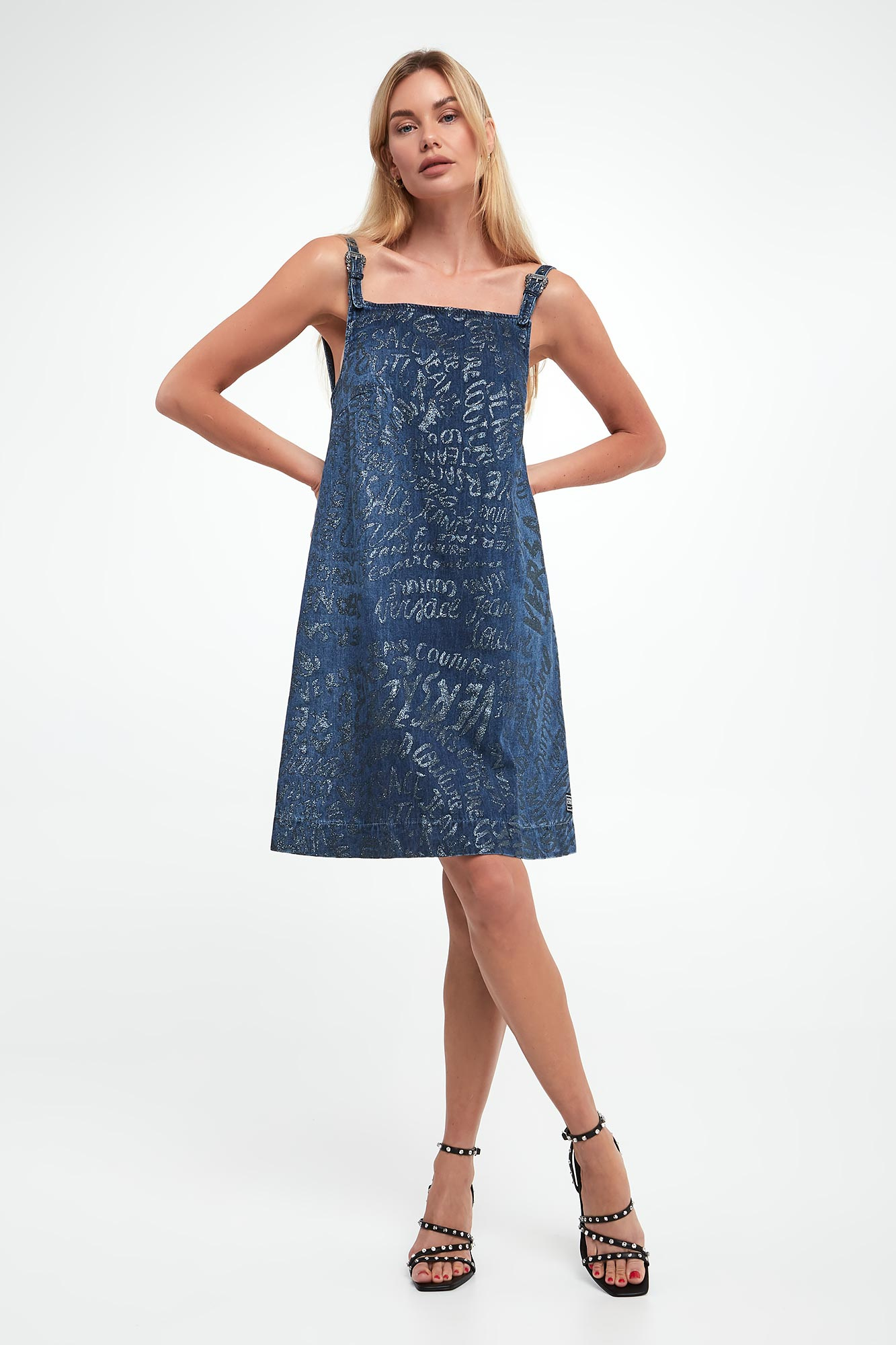 Sukienka jeansowa VERSACE JEANS COUTURE