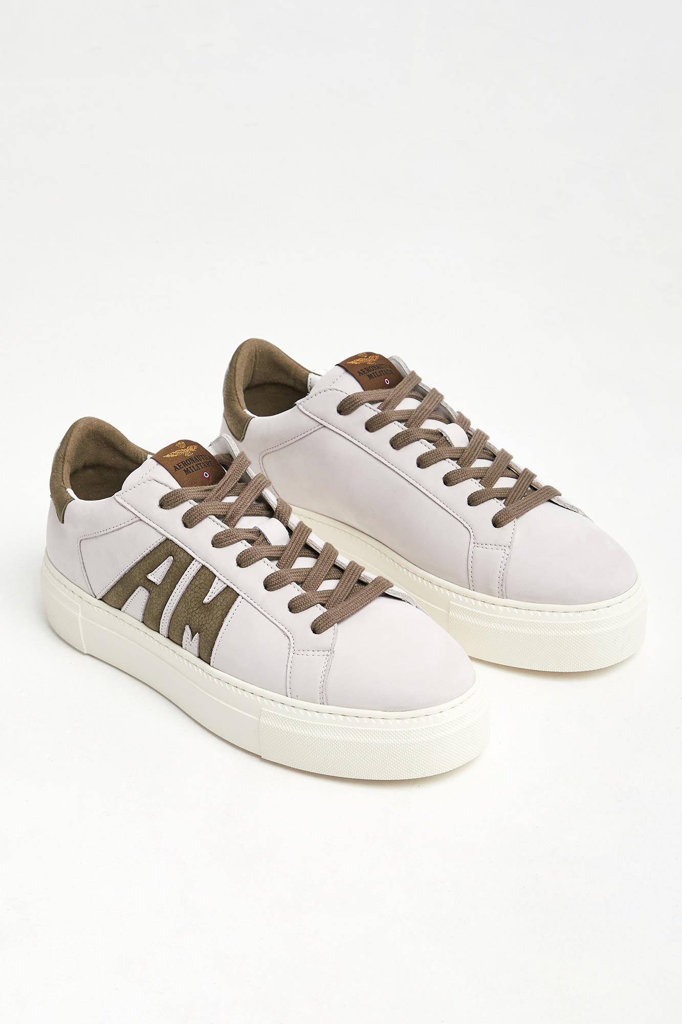 Sneakersy damskie skórzane AERONAUTICA MILITARE