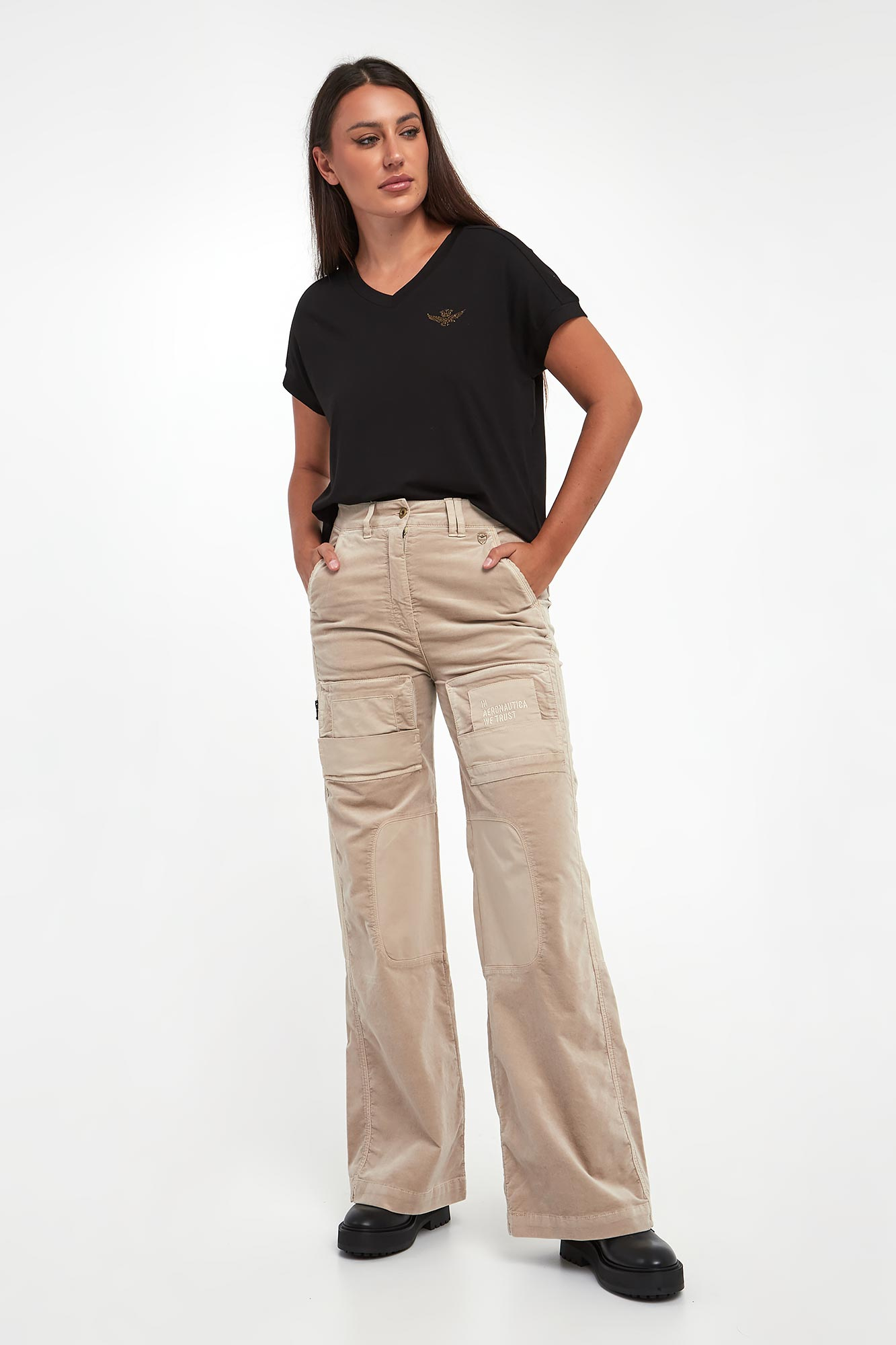 Spodnie damskie AERONAUTICA MILITARE