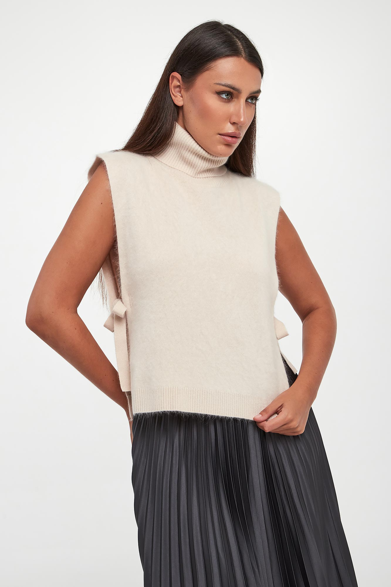 Kamizelka damska z kaszmirem Ausonia