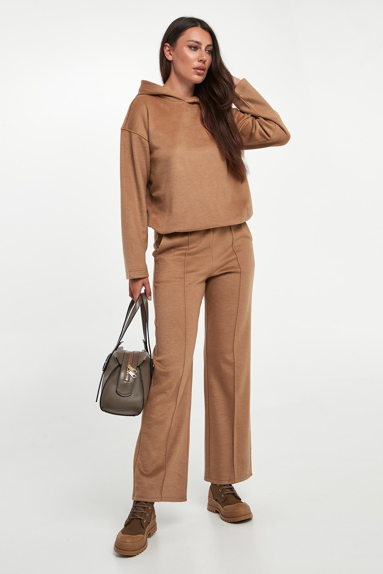 Spodnie damskie z wełną Sponda WEEKEND MAX MARA