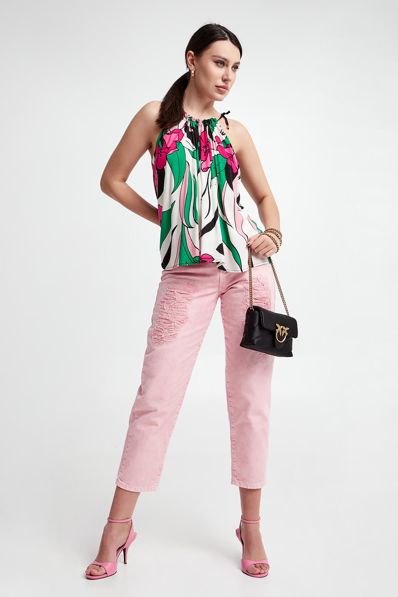 Top damski Tenuto PINKO