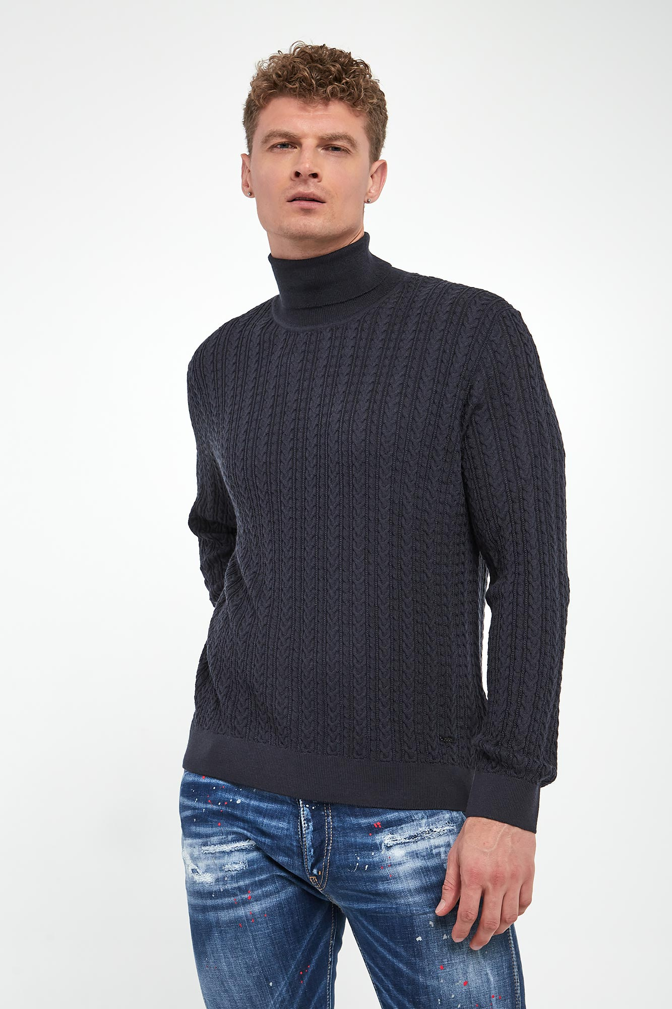 Golf męski bawełniany Danilor JOOP!