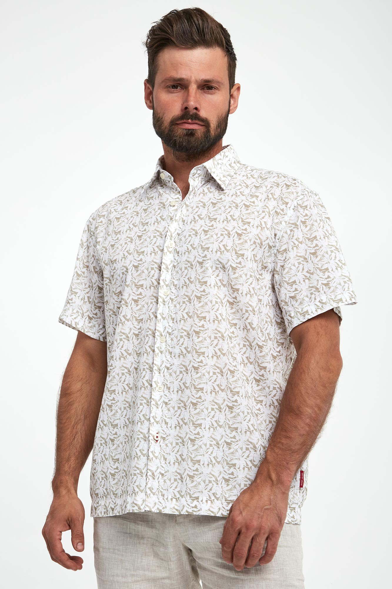 Koszula męska z krótkim rękawem Haris JOOP! JEANS