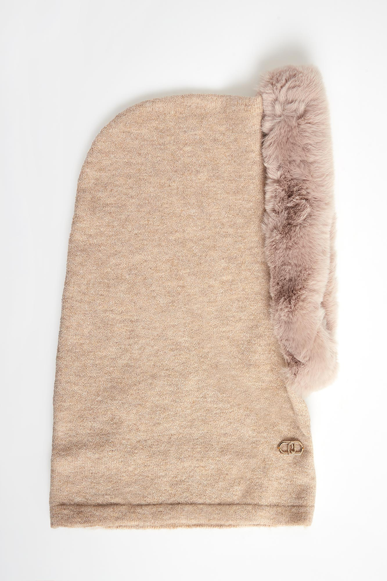 Komin damski z futerkiem LIU JO