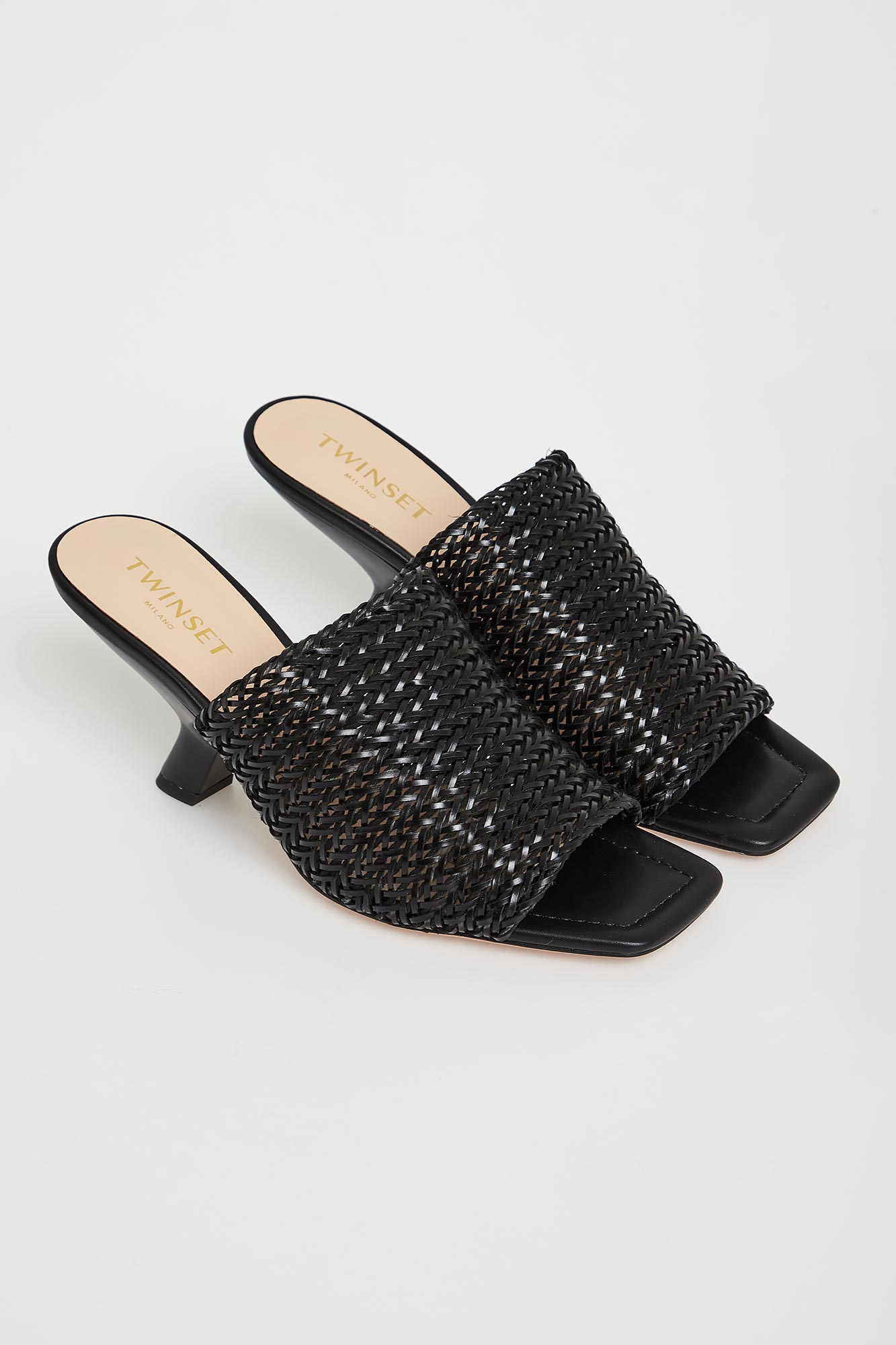 Klapki na obcasie TWINSET