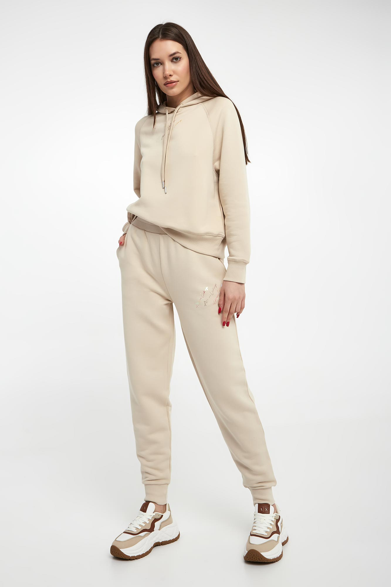 Spodnie damskie dresowe ARMANI EXCHANGE