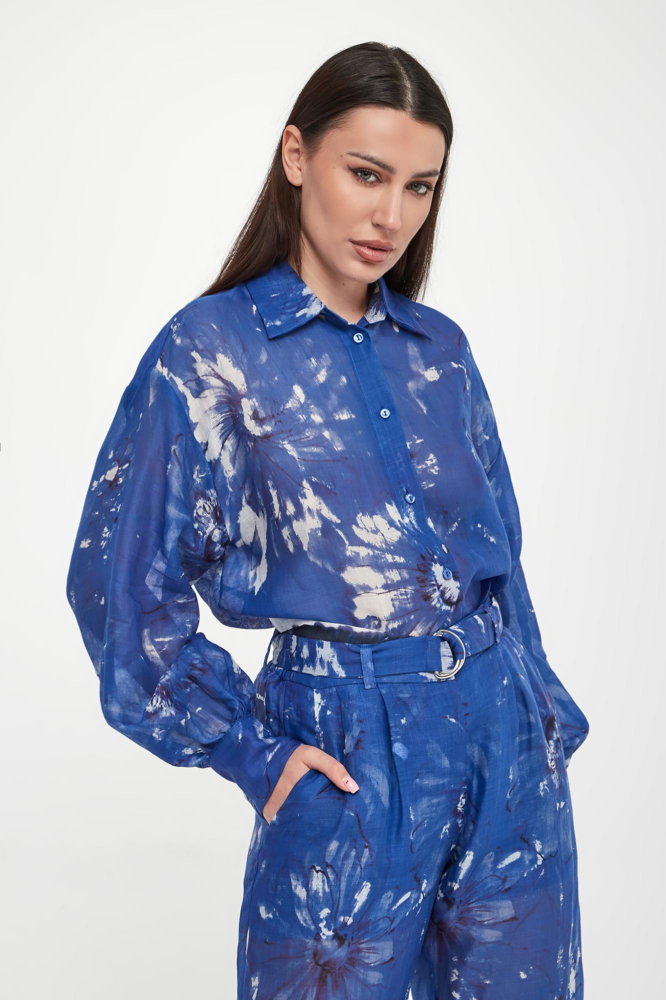 Koszula damska z ramii ERMANNO FIRENZE