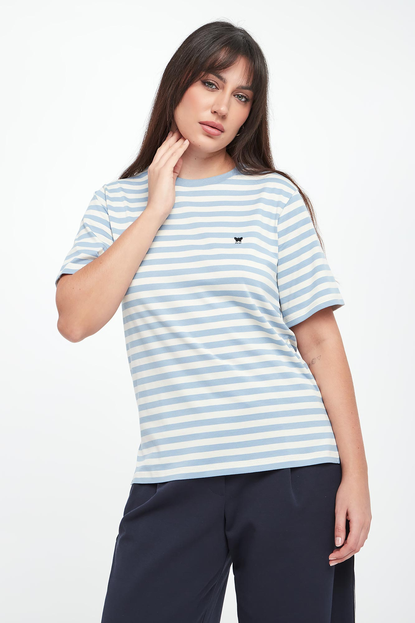 T-shirt damski w paski Venaco WEEKEND MAX MARA