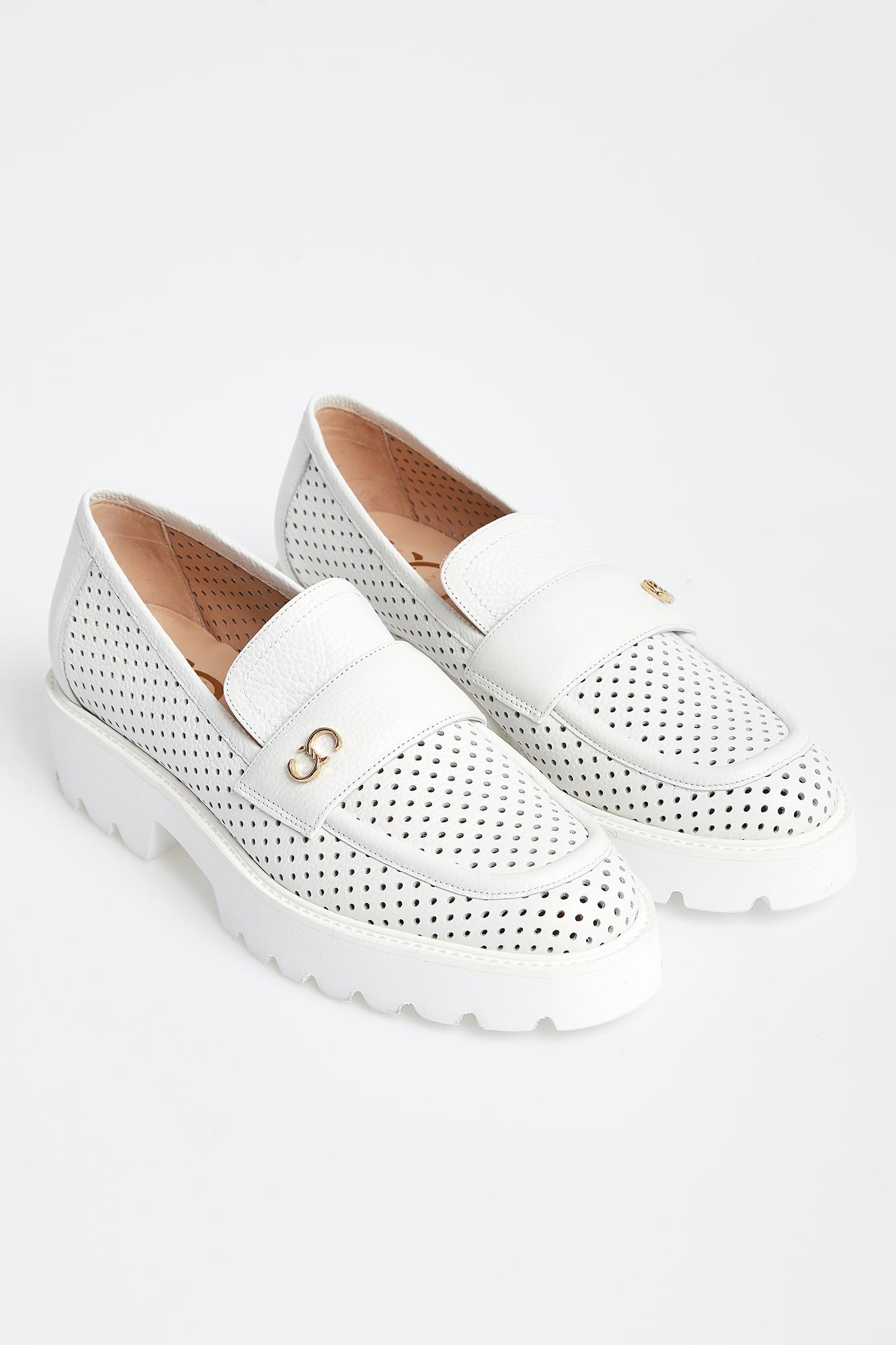 Mokasyny damskie skórzane CESARE CASADEI