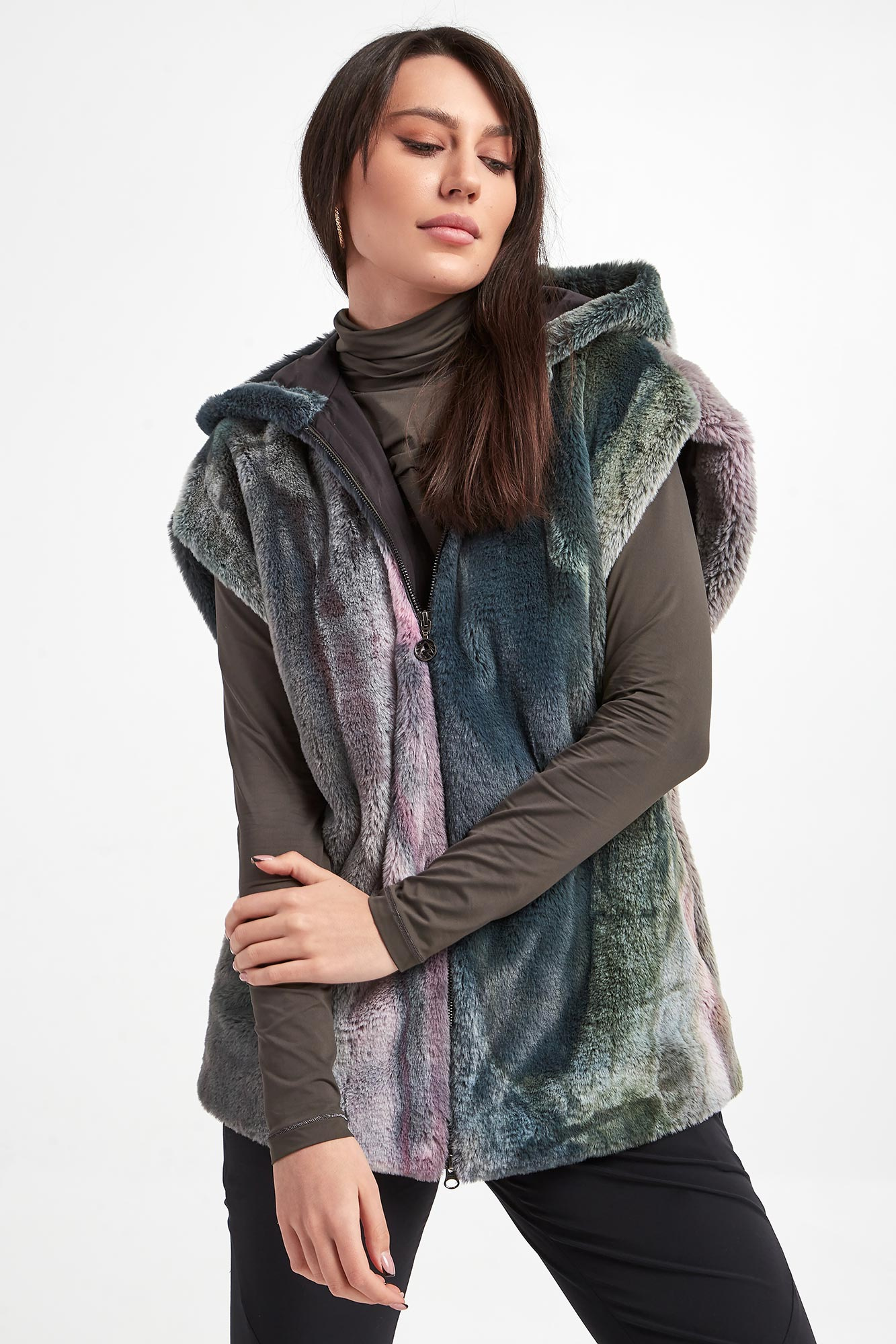 Kamizelka damska futerkowa SPORTALM