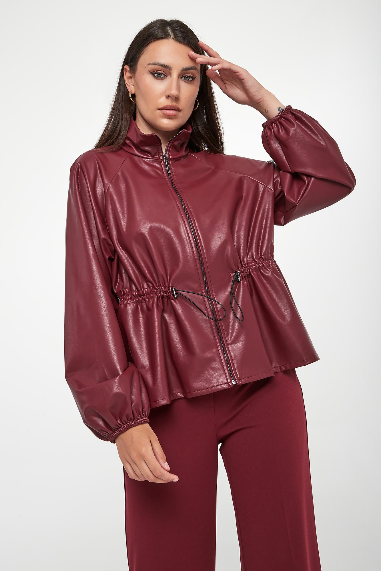 Kurtka damska z ekoskóry JOSEPH RIBKOFF