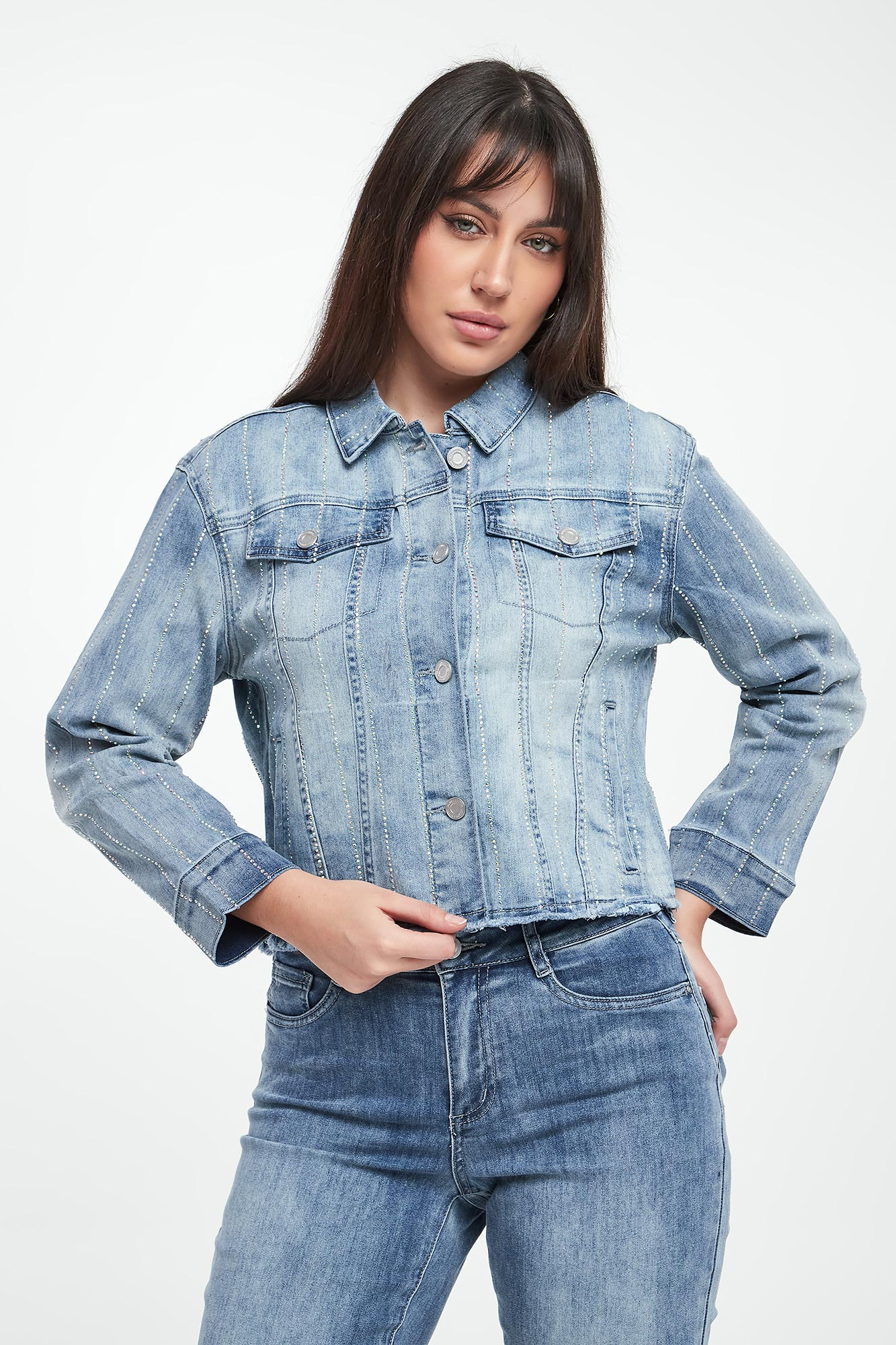 Katana damska jeansowa JOSEPH RIBKOFF