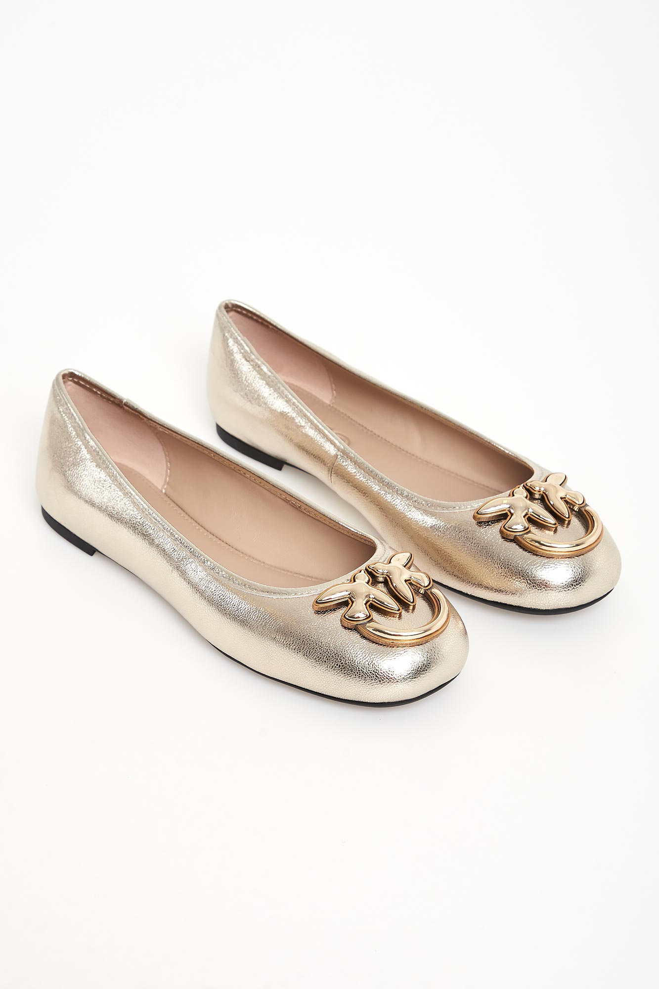 Baleriny skórzane PINKO