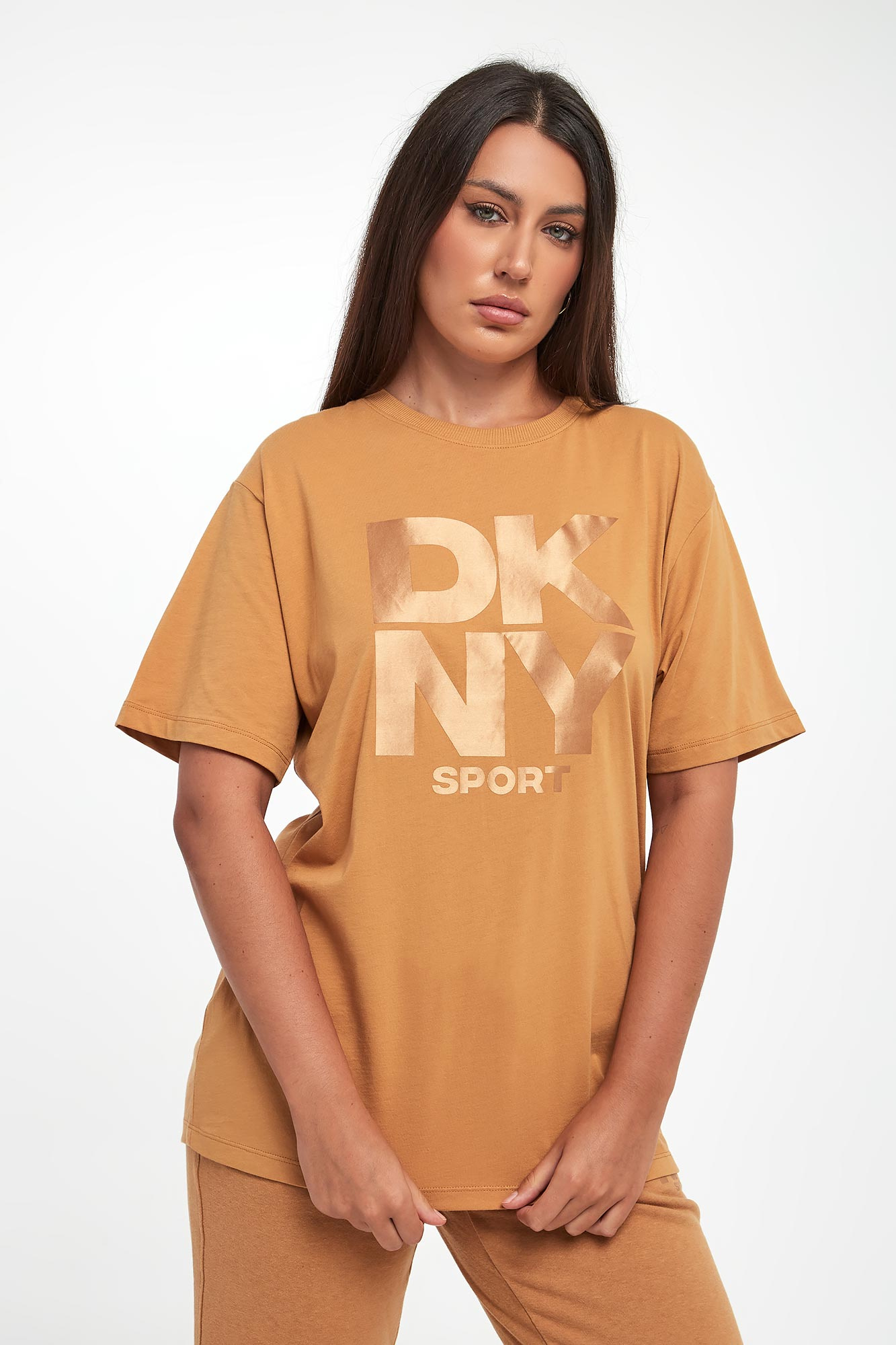 T-shirt damski DKNY