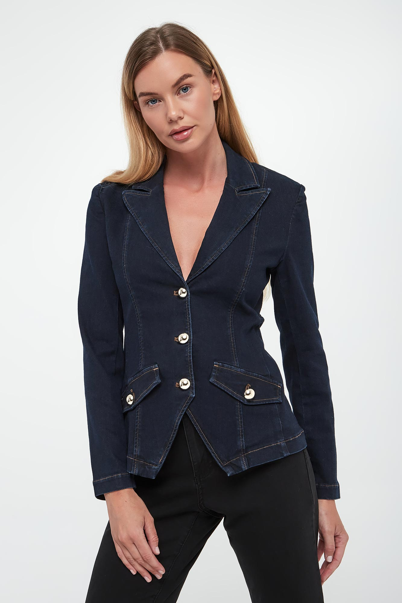 Marynarka damska jeansowa JOSEPH RIBKOFF