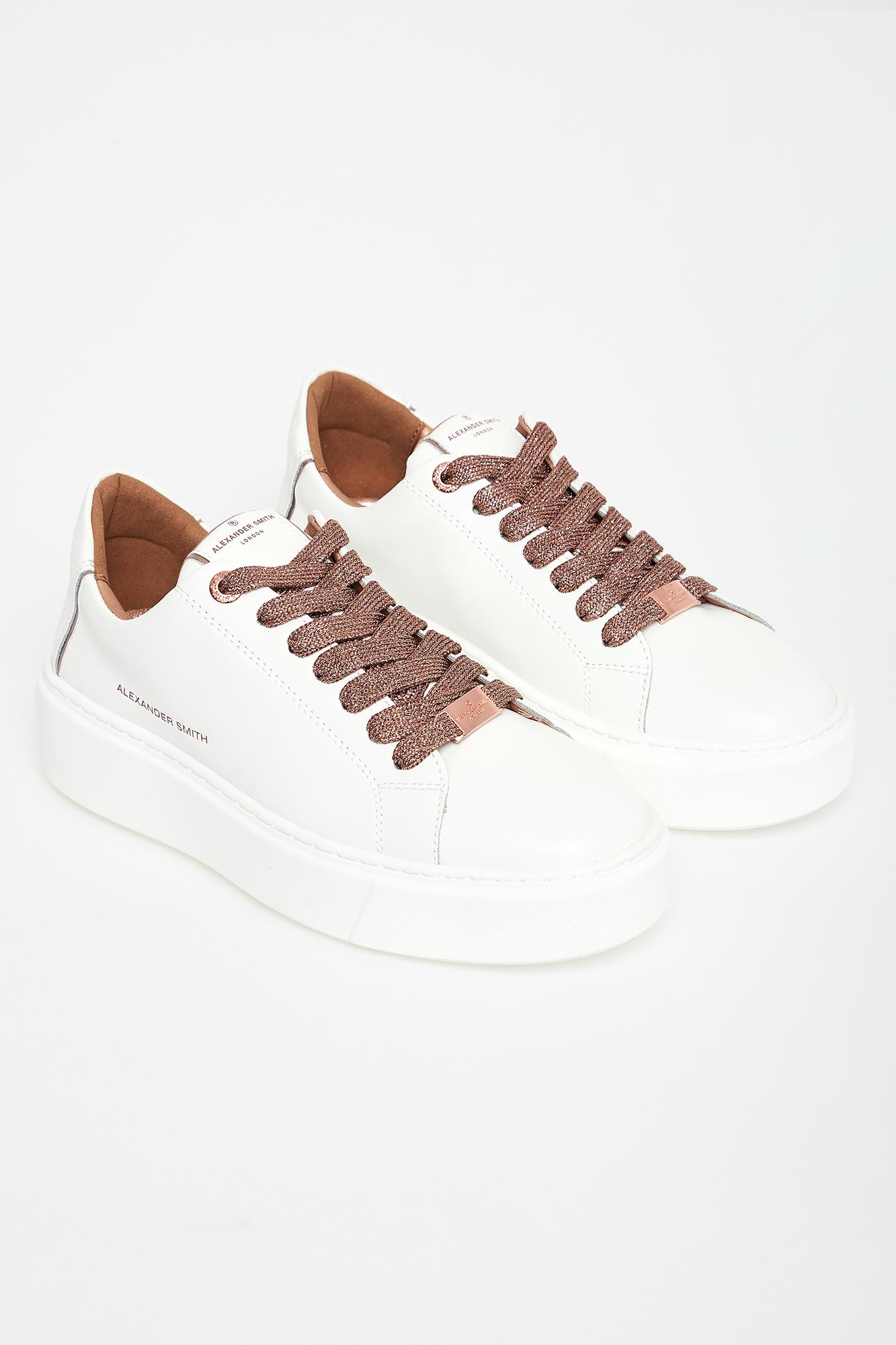 Sneakersy damskie skórzane London Woman ALEXANDER SMITH