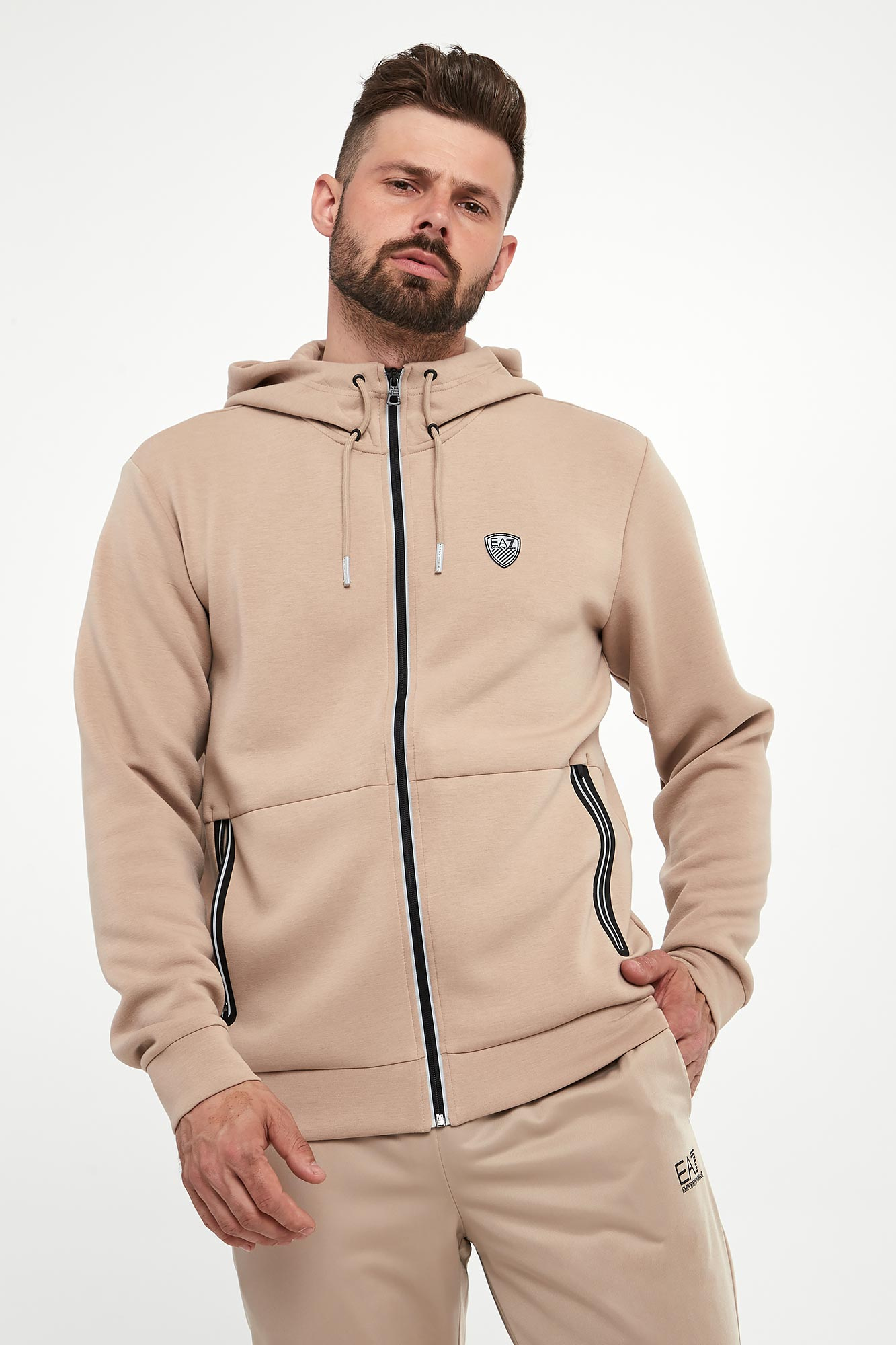 Bluza męska z kapturem EA7 EMPORIO ARMANI