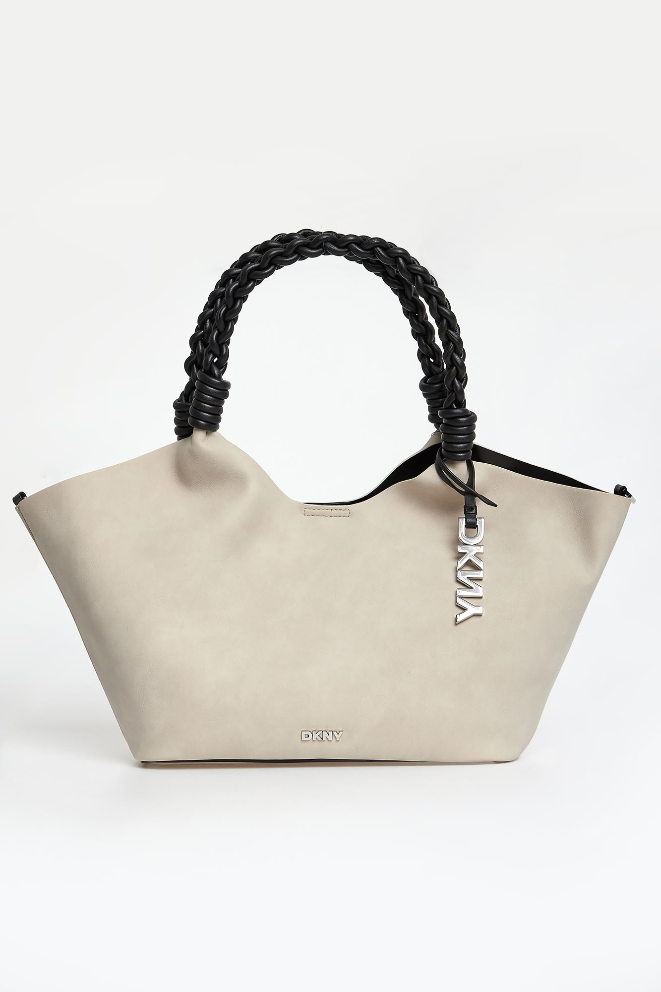 Torebka damska z imitacji zamszu Paula DKNY