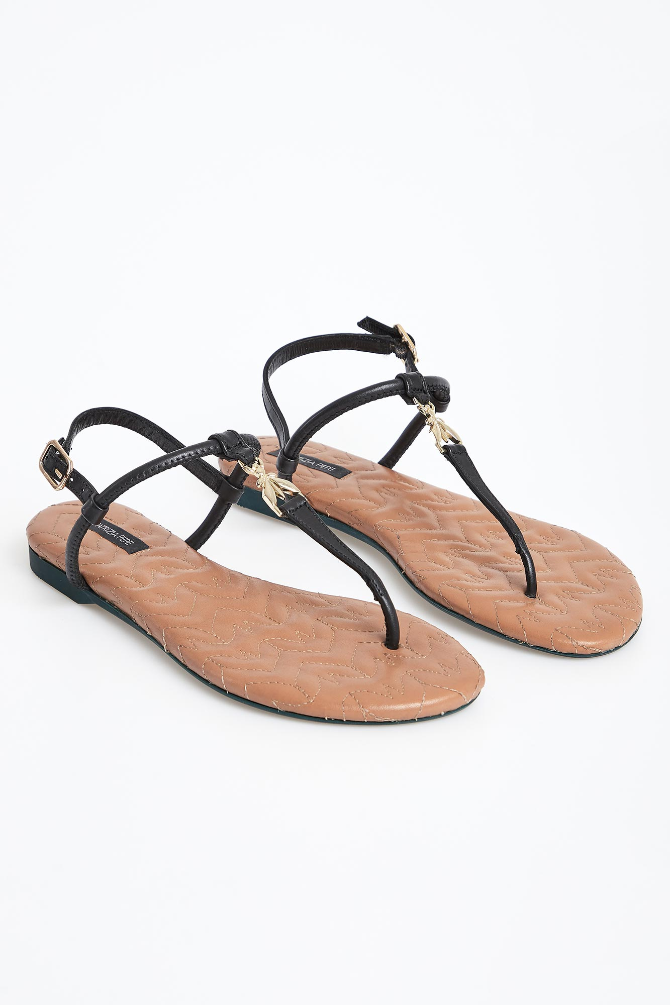 Sandały damskie skórzane PATRIZIA PEPE