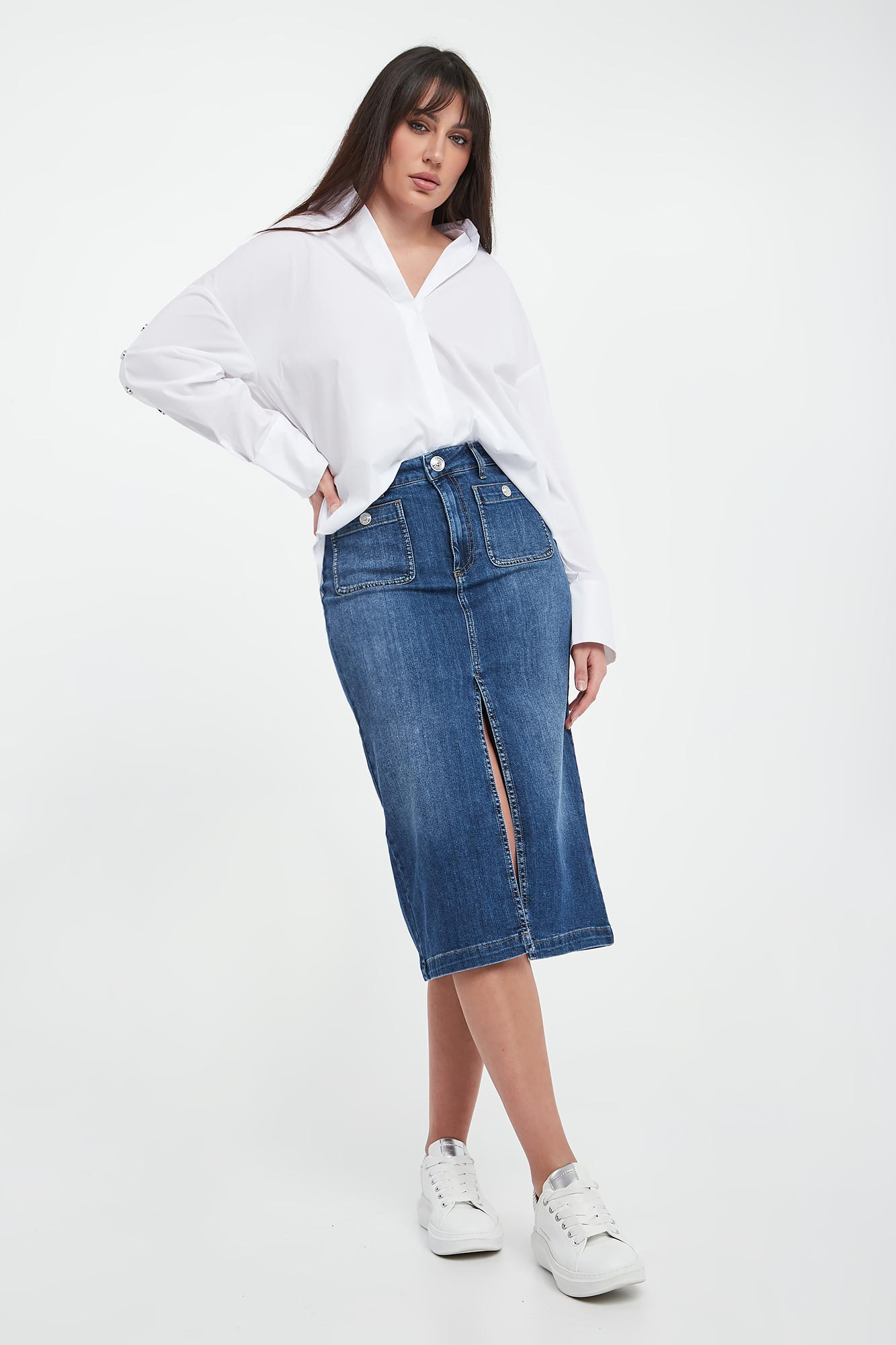 Spódnica jeansowa damska LIU JO