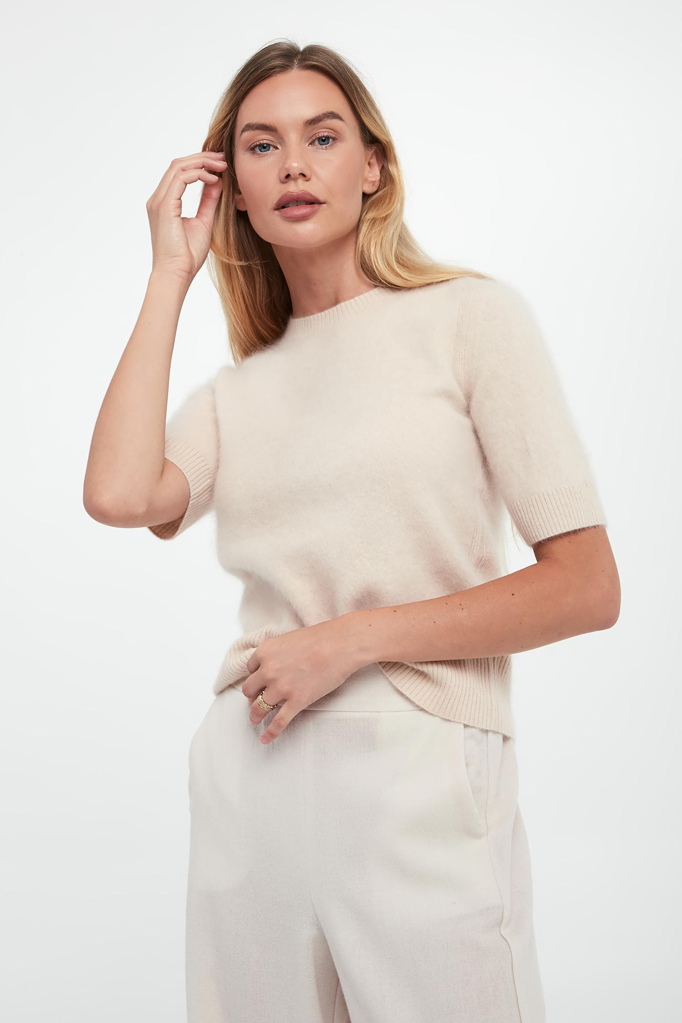 Sweter damski wełniany Jim MARELLA MONOCHROME