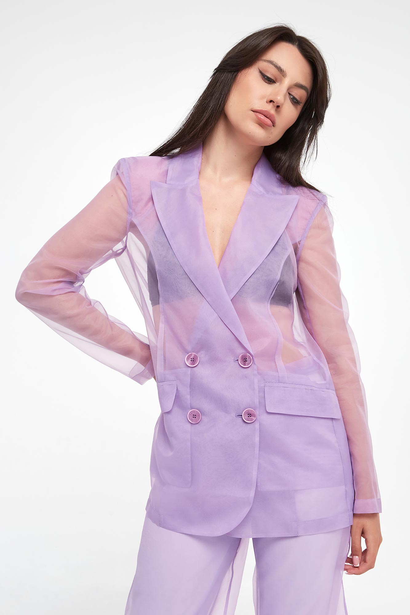 Marynarka damska tiulowa PATRIZIA PEPE