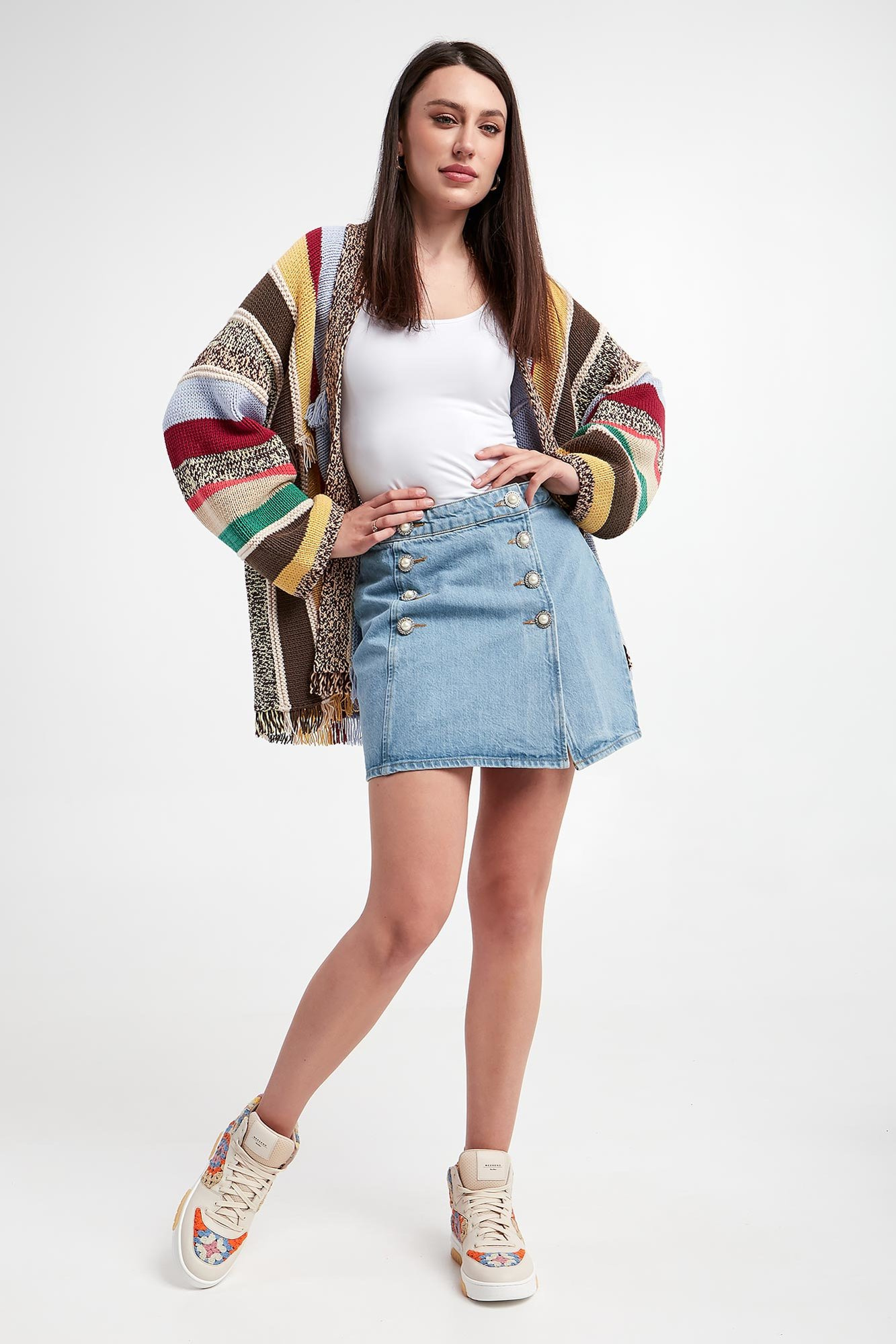 Spódnica jeansowa CUSTOMMADE