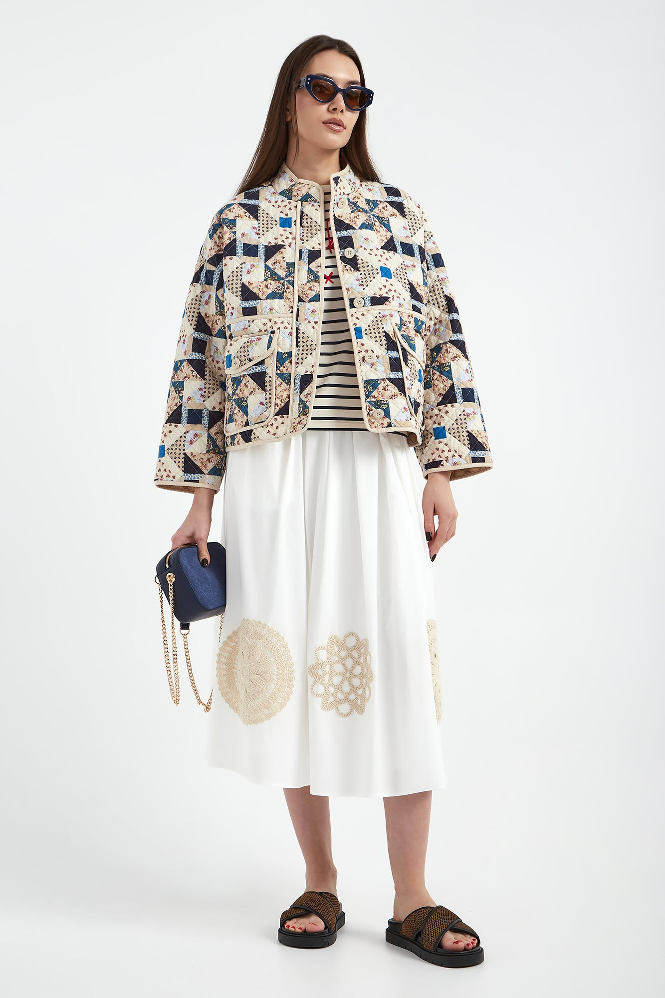 Kurtka damska patchworkowa Arizia WEEKEND MAX MARA