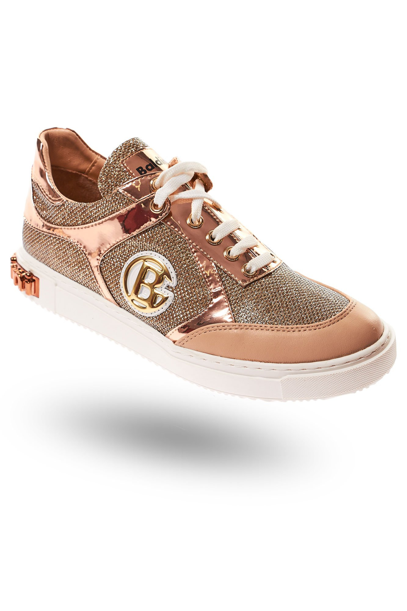 Sneakersy skórzane BALDININI