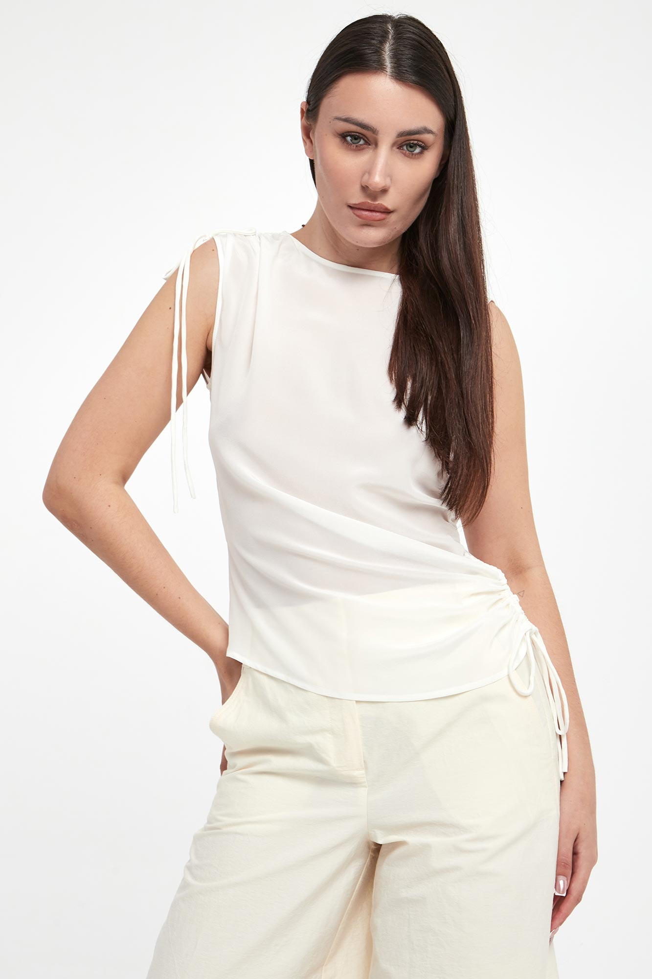 Top damski satynowy Oidio MARELLA