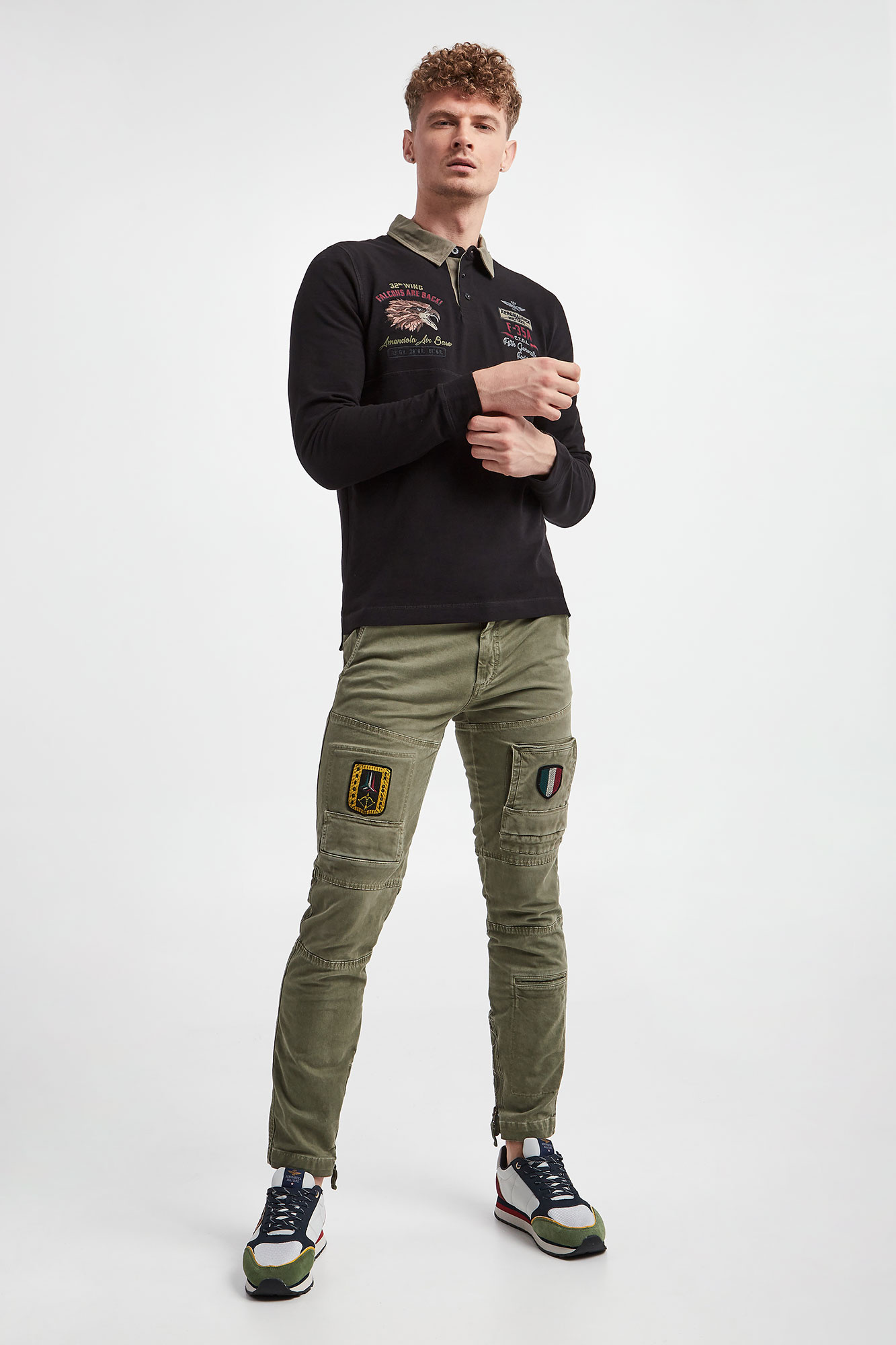 Spodnie męskie AERONAUTICA MILITARE