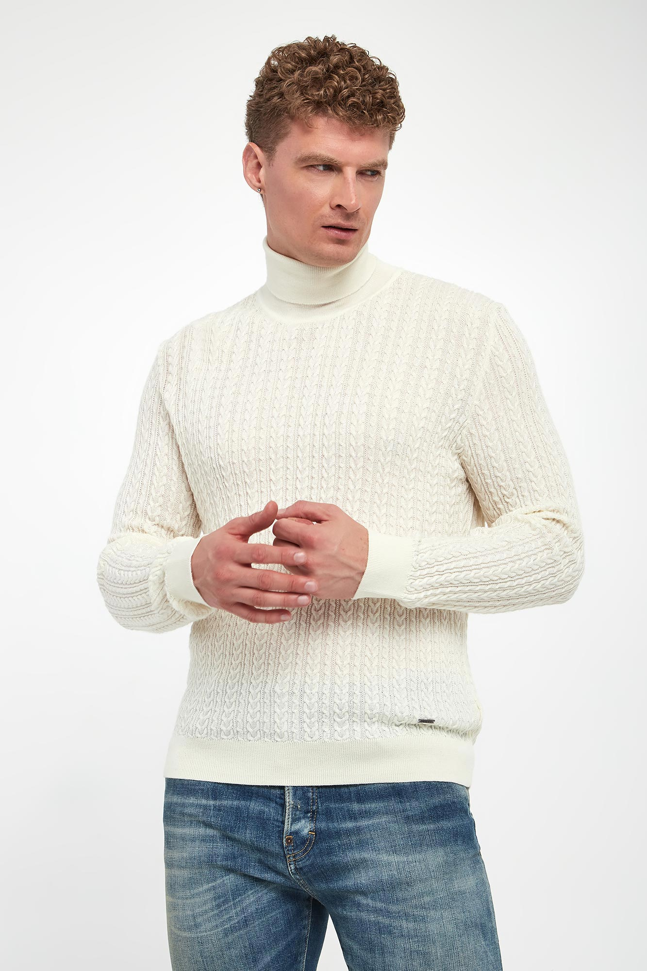 Golf męski bawełniany Danilor JOOP!