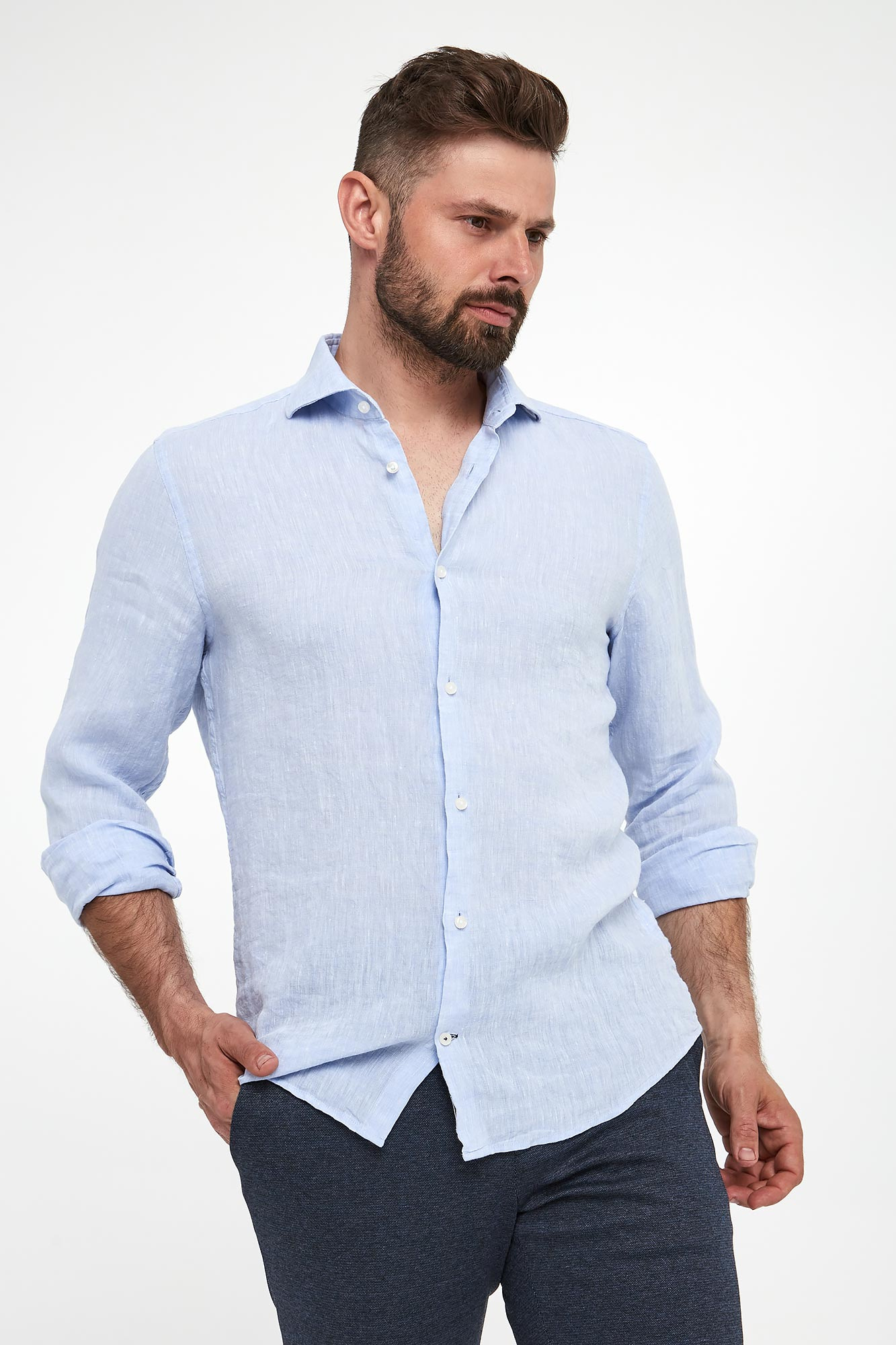 Koszula męska lniana Pai-W JOOP!