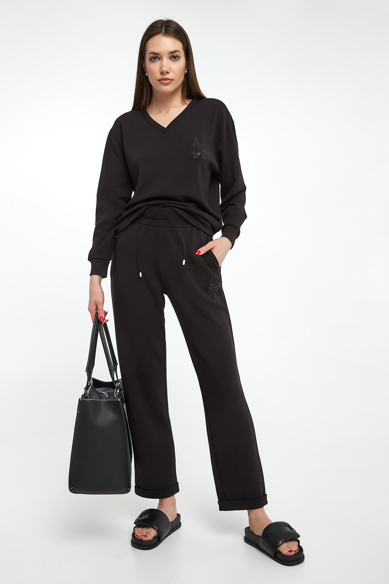 Spodnie dresowe damskie ARMANI EXCHANGE