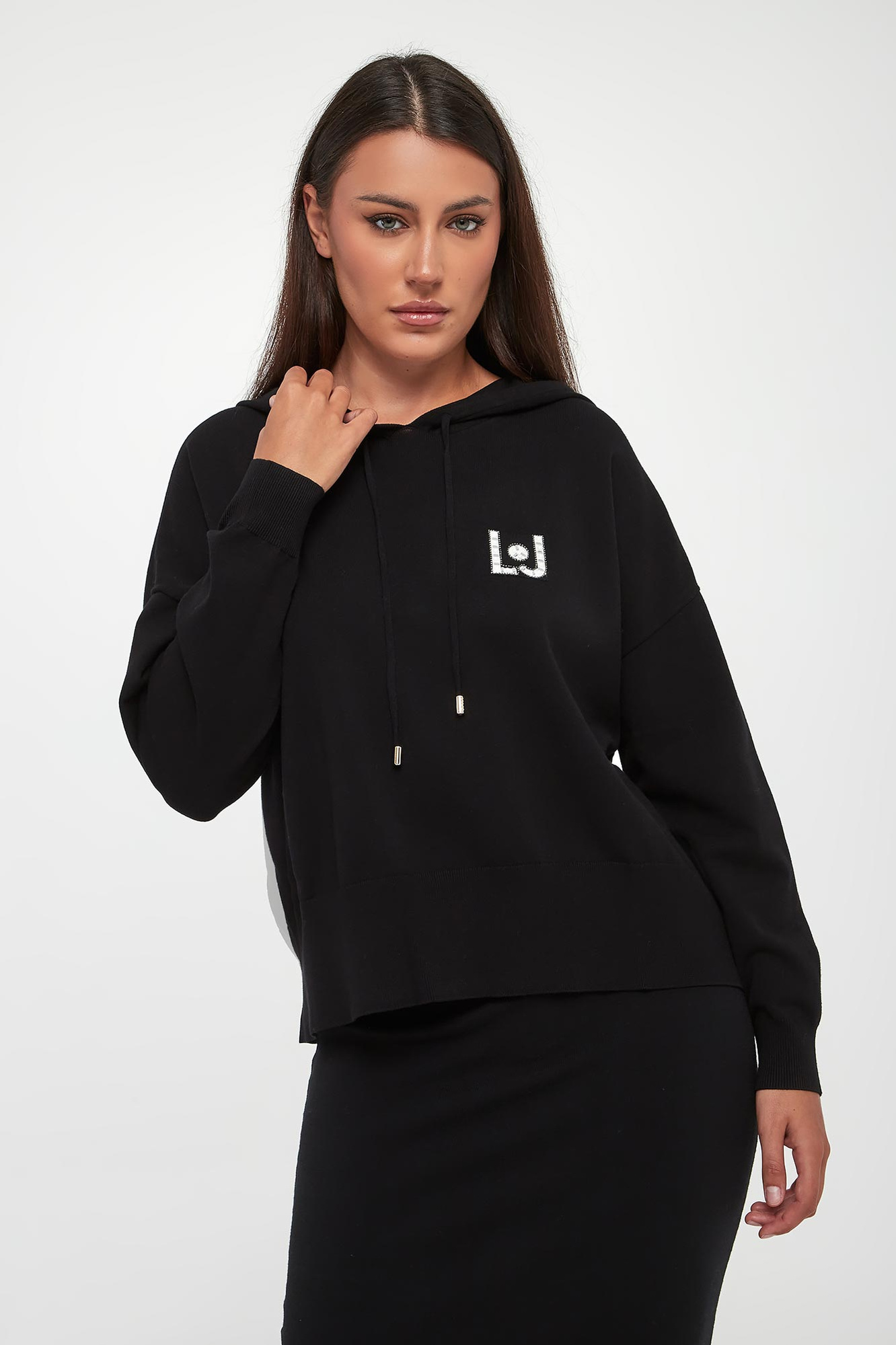 Sweter damski z kapturem LIU JO
