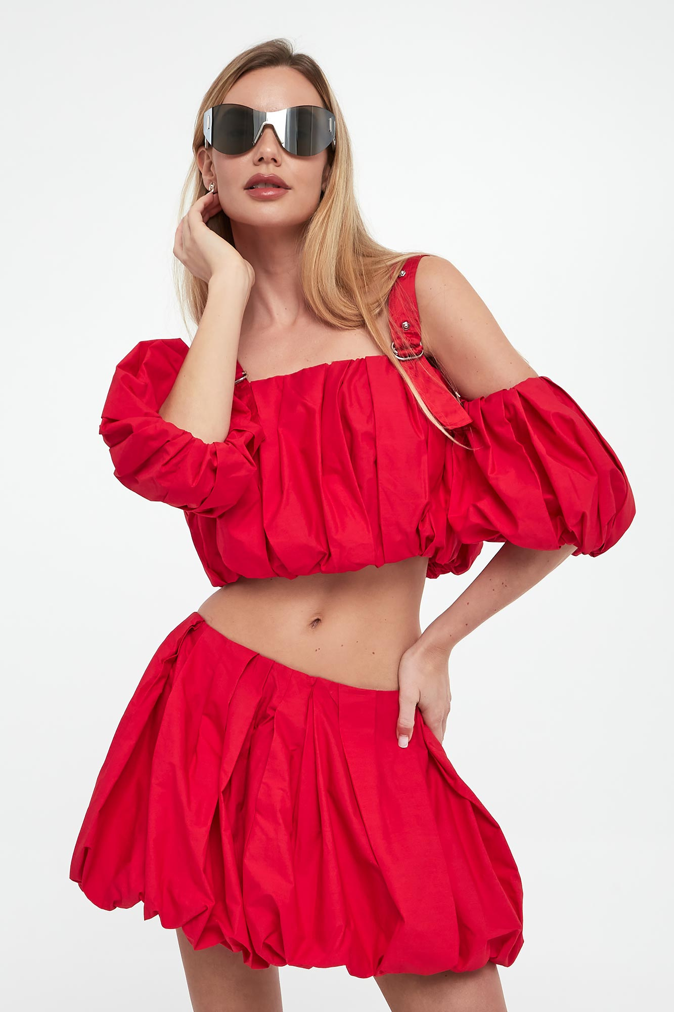 Top damski popelinowy Raul PINKO