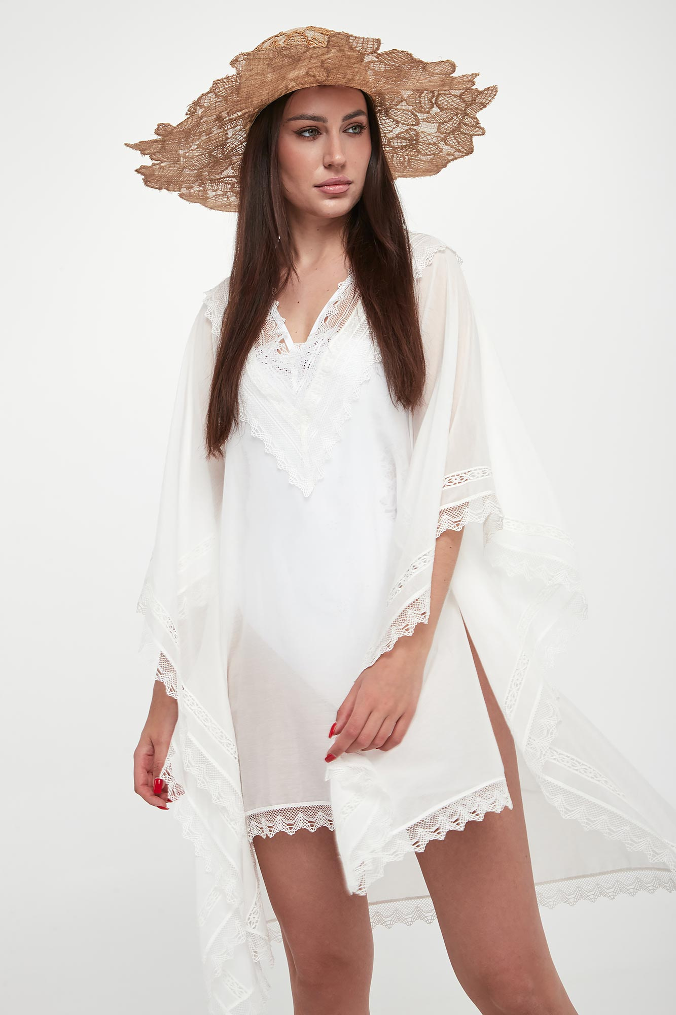 Tunika damska plażowa ERMANNO SCERVINO LIFE