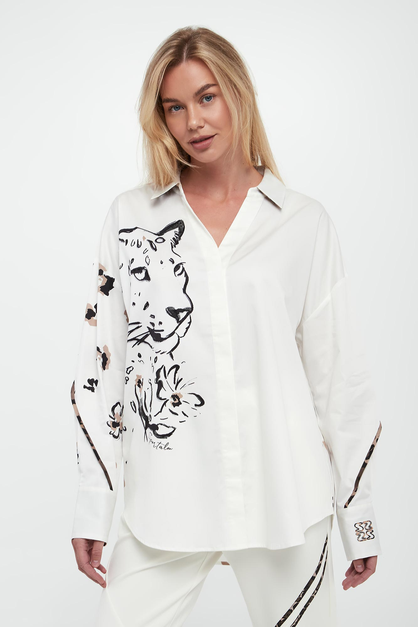 Koszula damska z lwem SPORTALM