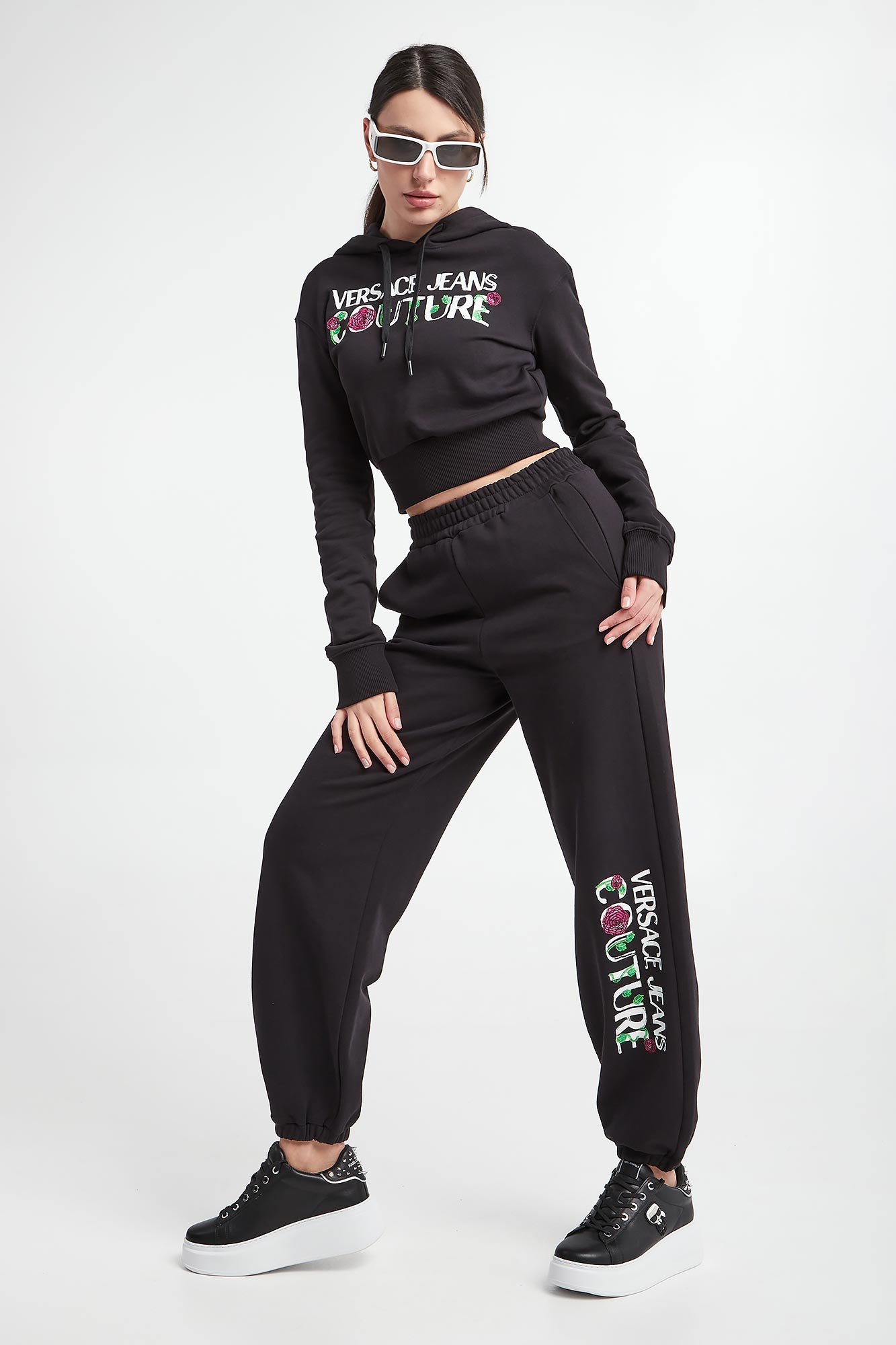 Spodnie dresowe damskie VERSACE JEANS COUTURE