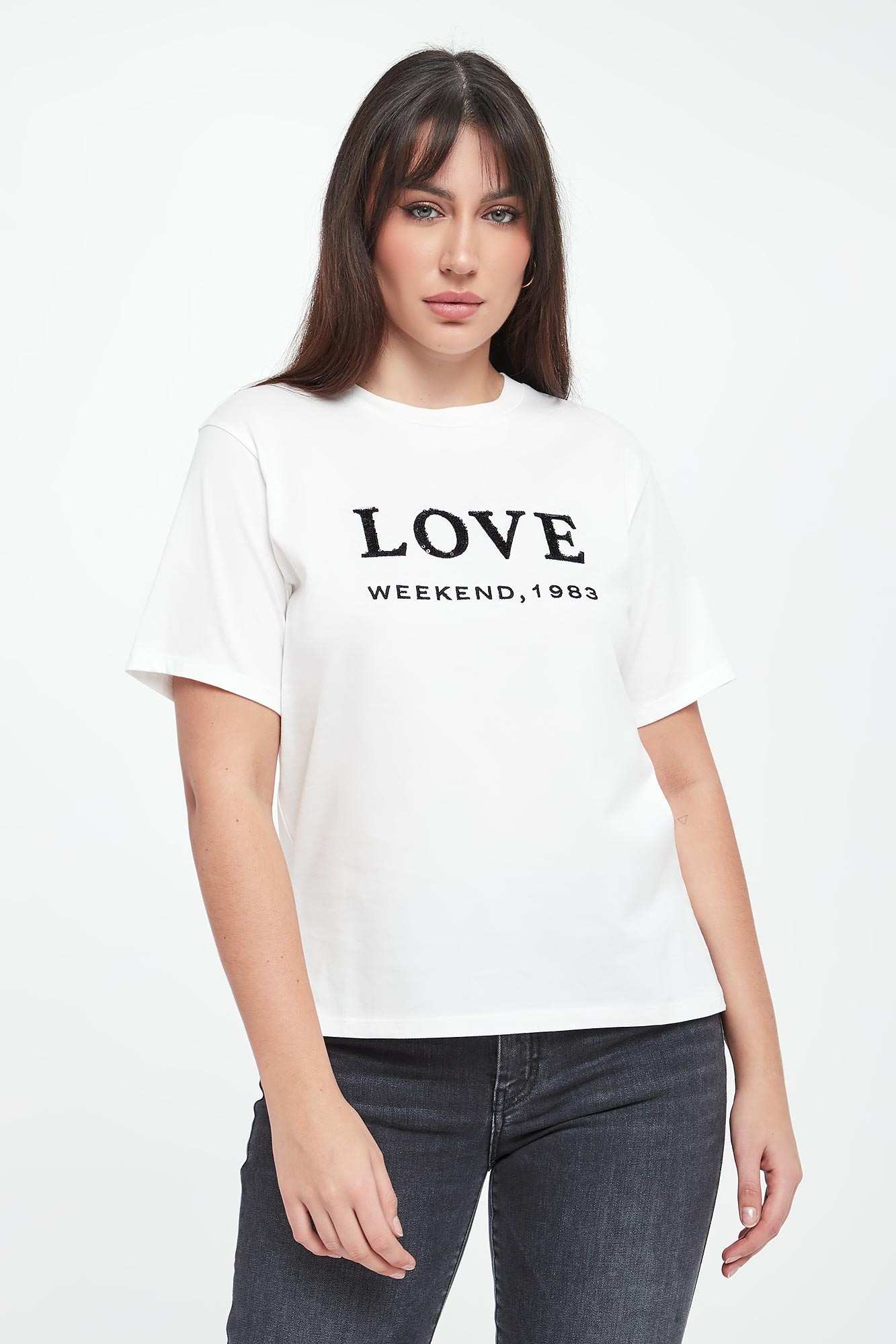 T-shirt damski Agile WEEKEND MAX MARA